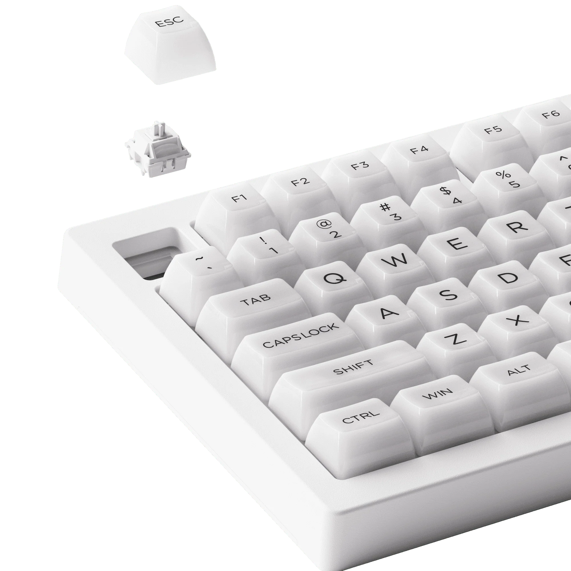 5075B Plus ASA Clear Mechanical Keyboard - Image 9