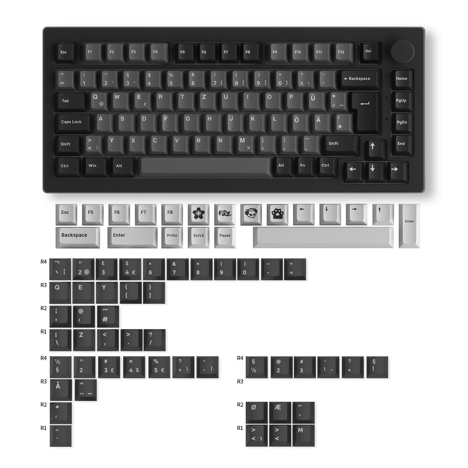 5075B Plus VIA ISO Mechanical Keyboard - Image 7