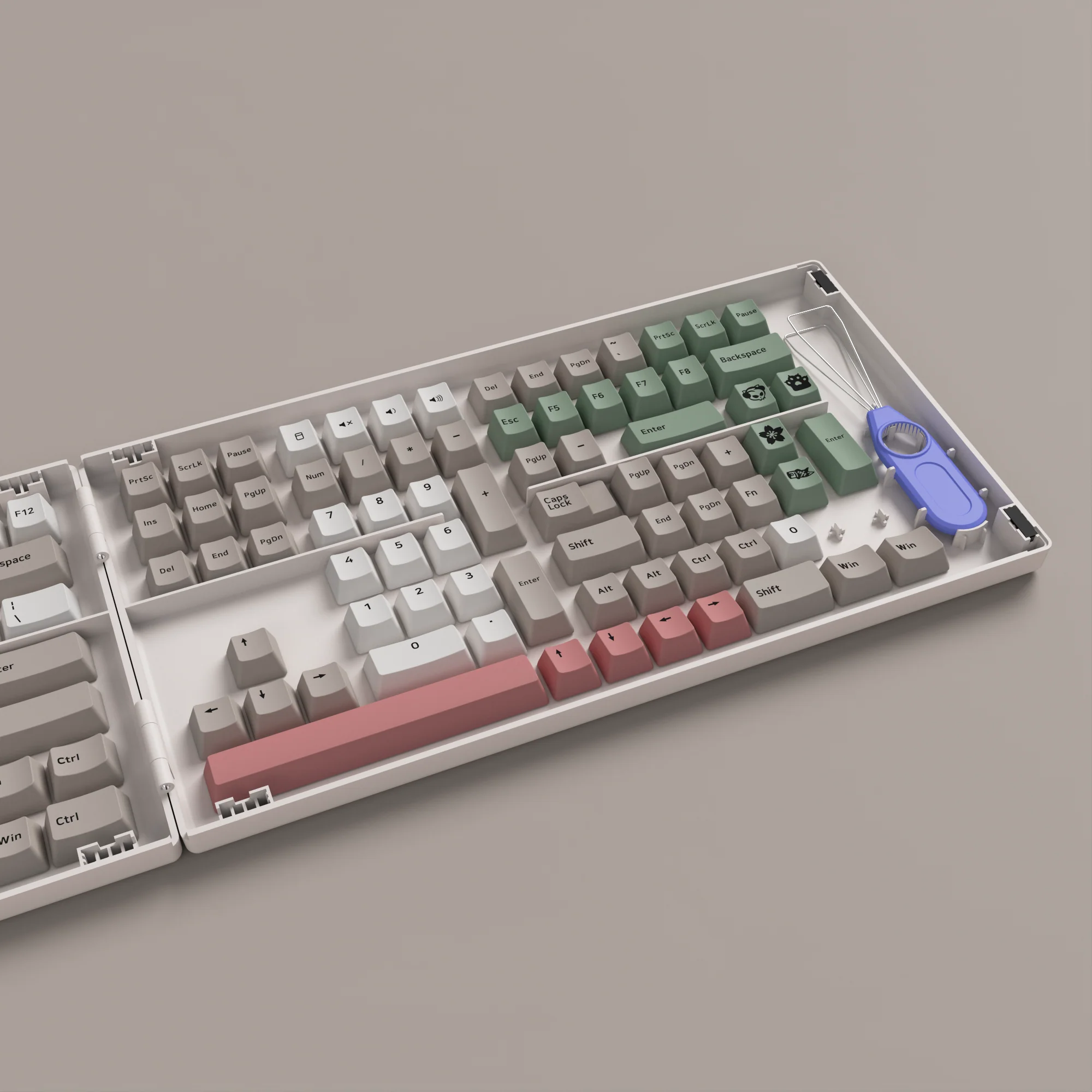 9009 Retro Tastenkappen Set - Image 12