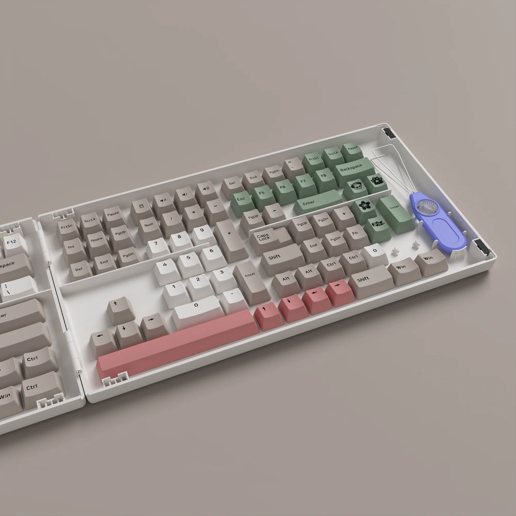 9009 Retro Tastenkappen Set - Image 6