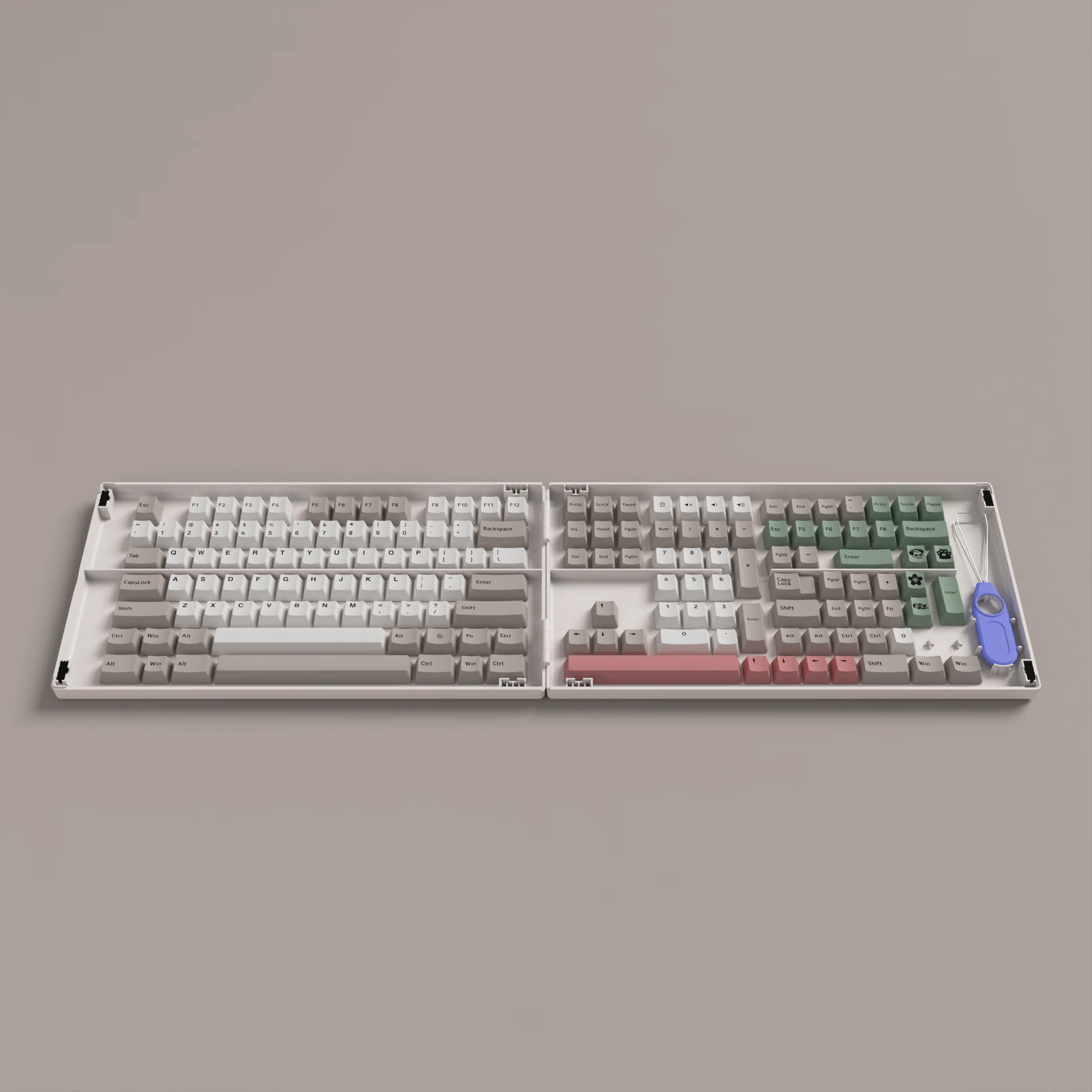 9009 Retro Tastenkappen Set - Image 9