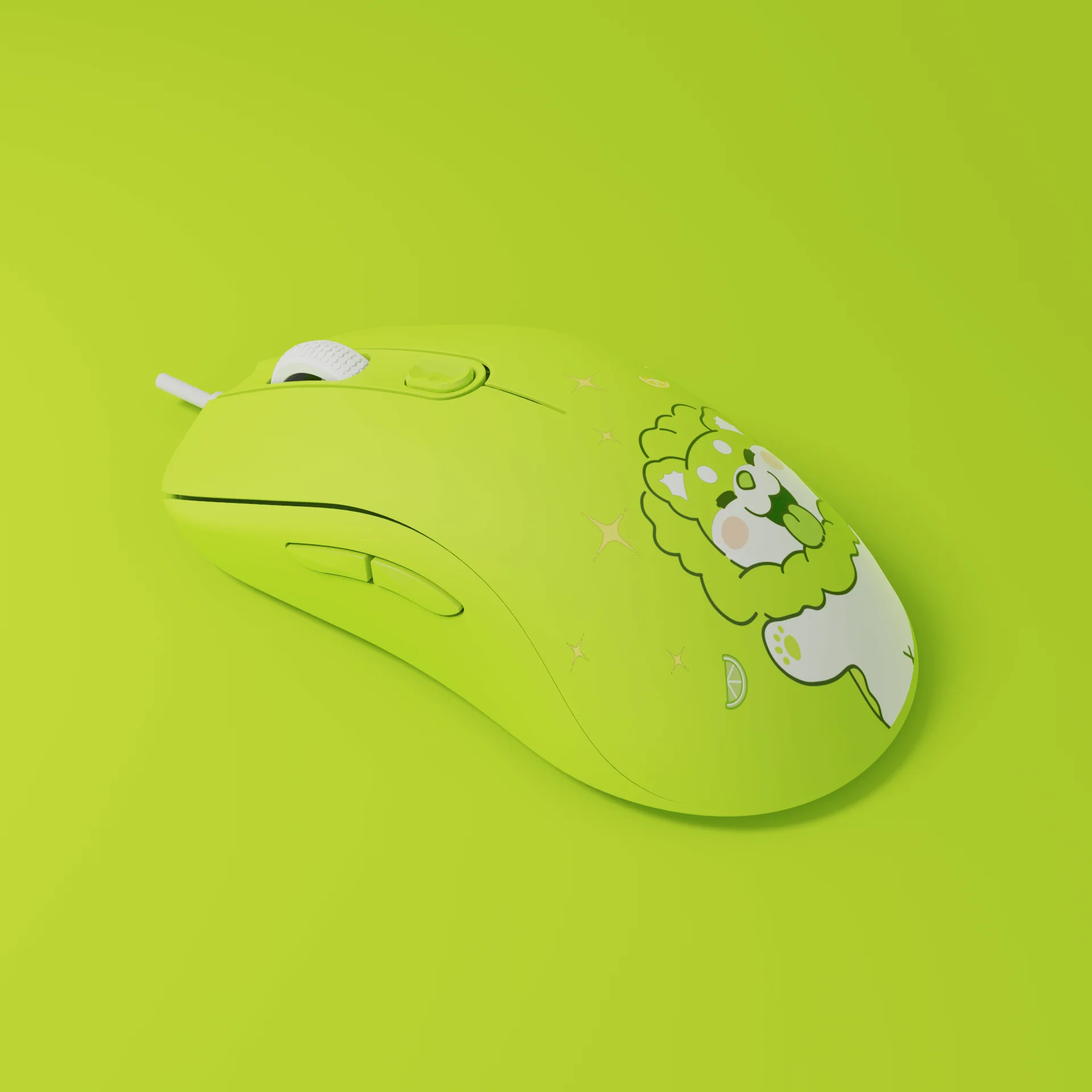 AG325C Cabbage Dog Mouse - Image 2