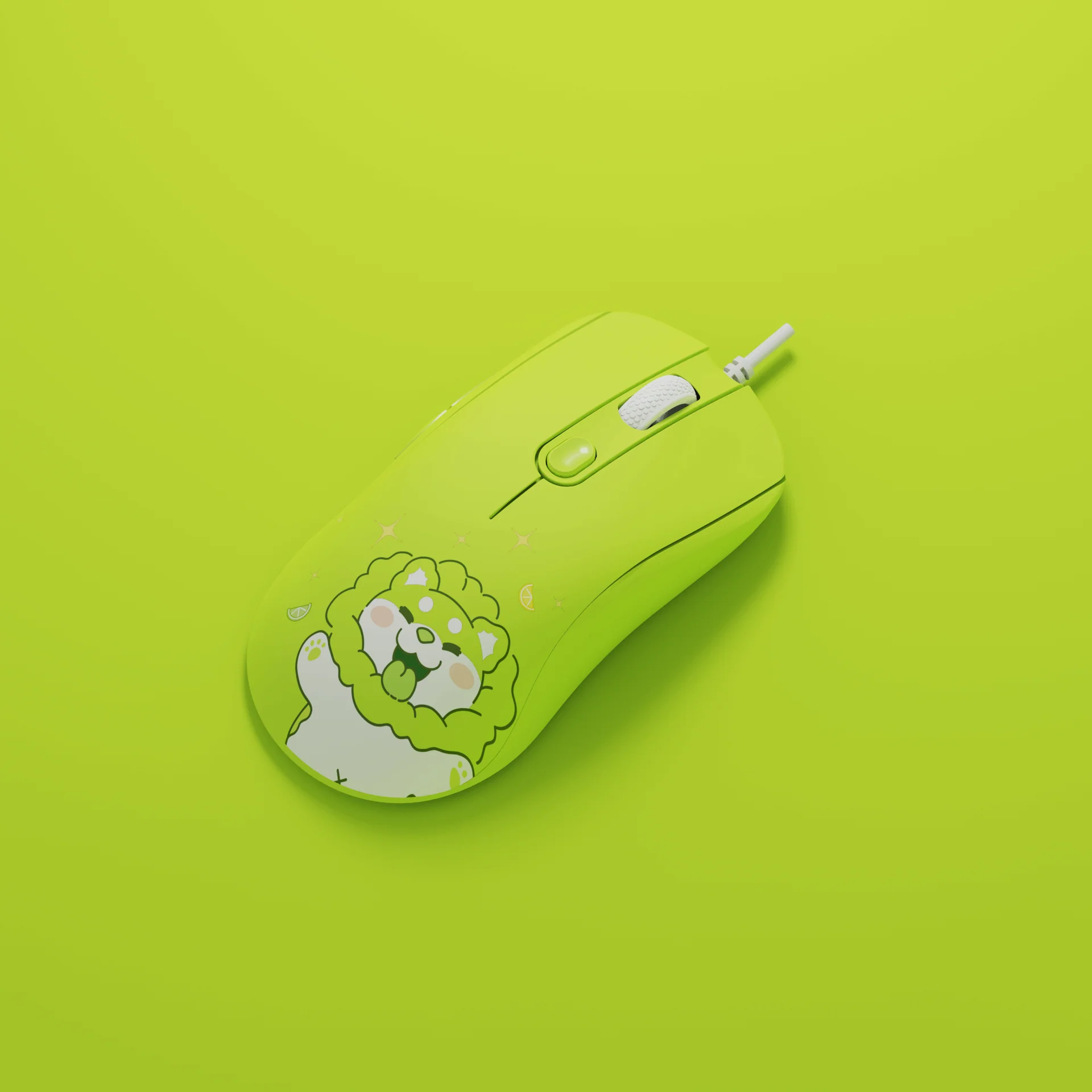 AG325C Cabbage Dog Mouse - Image 3