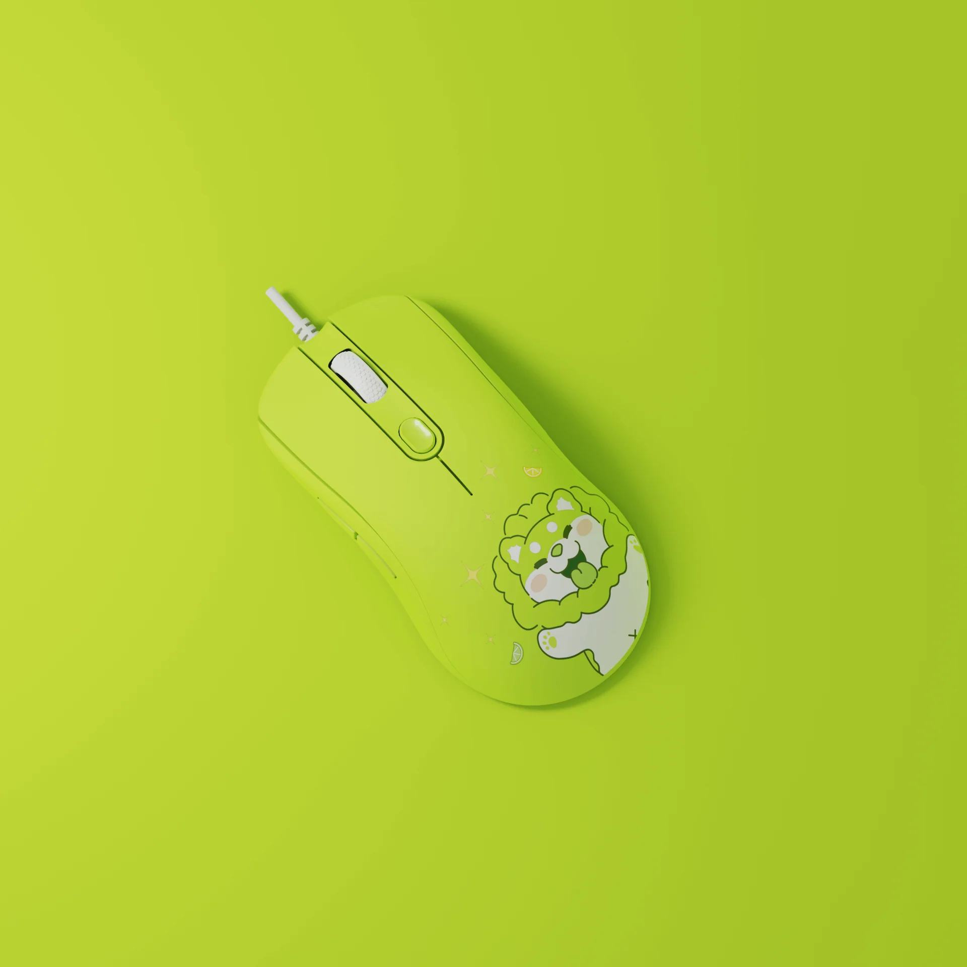 AG325C Cabbage Dog Mouse - Image 7