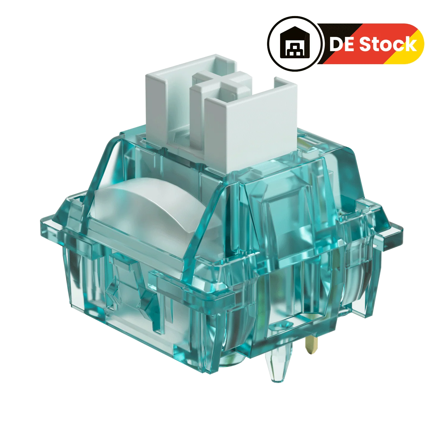 Akko Creamy Cyan Switch (Clicky, 45pcs) - Image 5