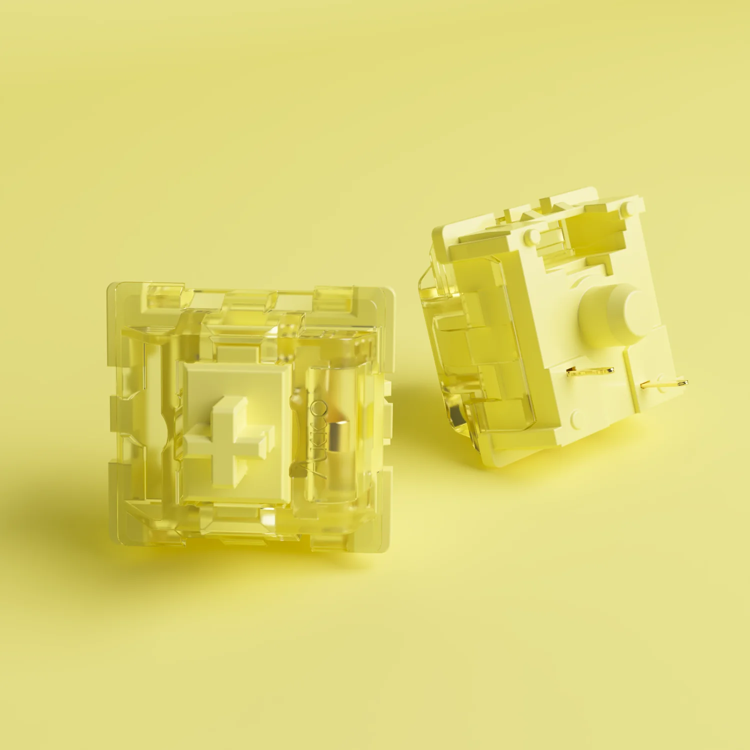 V3 Cream Yellow Switch (45pcs) - Image 2