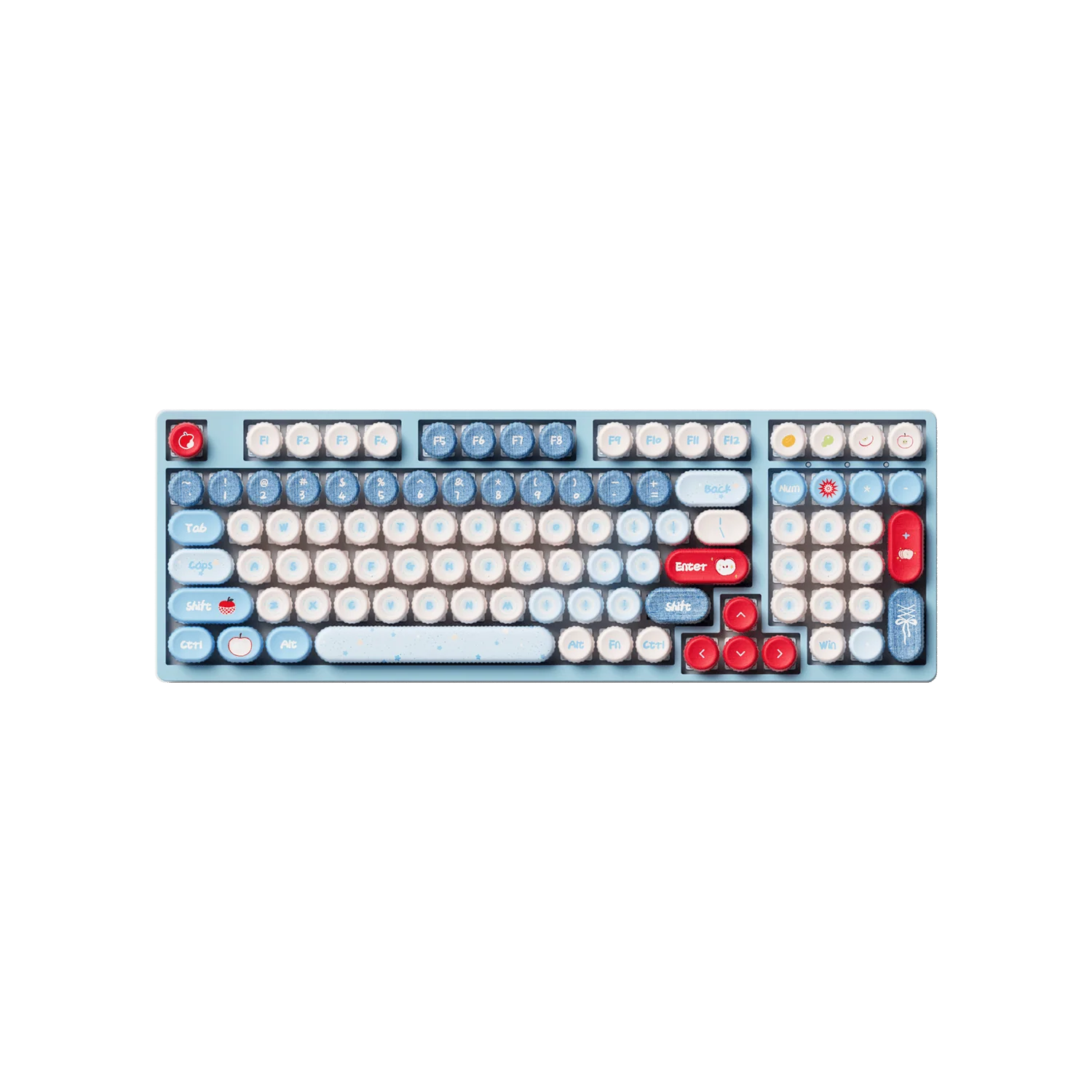 Apple Wave BottleCap Tastenkappen Set (131-Tasten) - Image 4