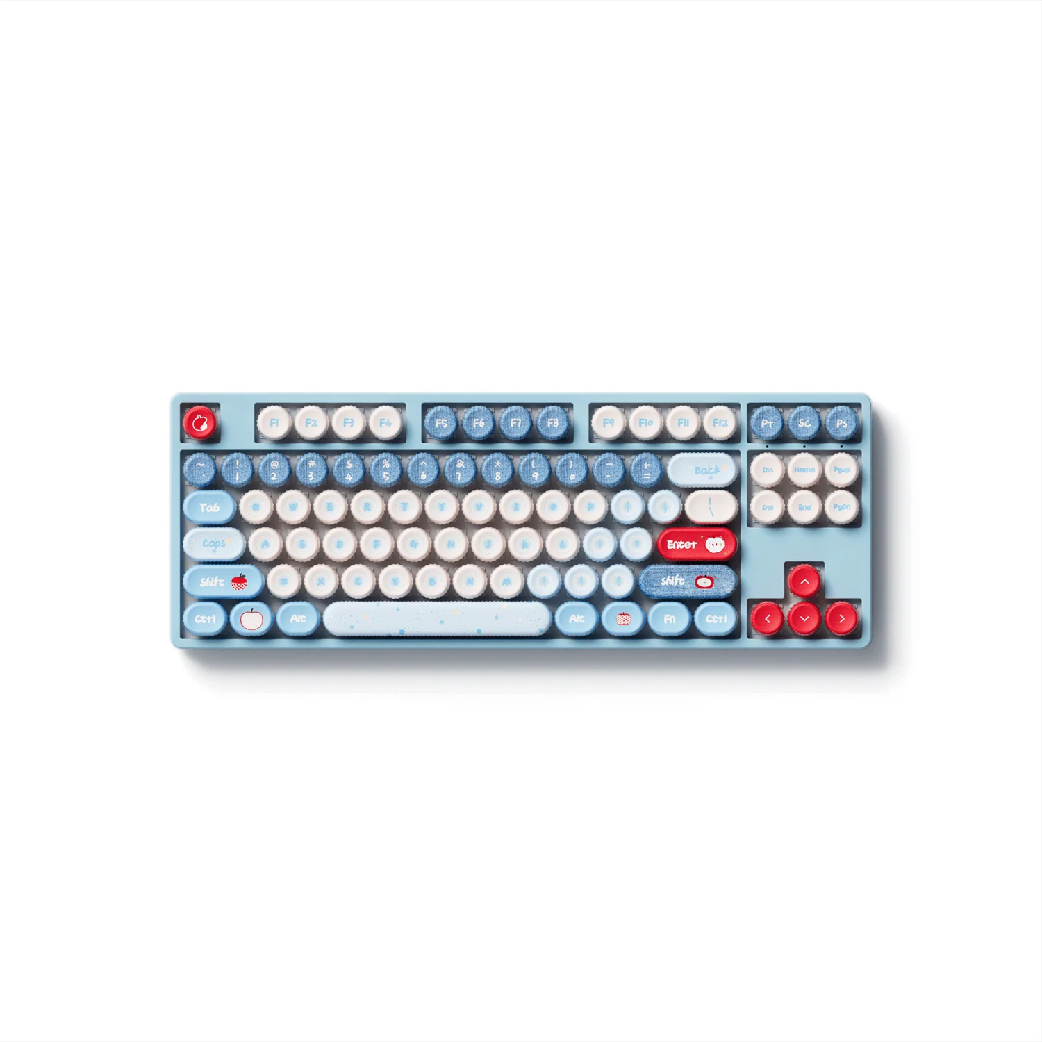 Apple Wave BottleCap Tastenkappen Set (131-Tasten) - Image 5