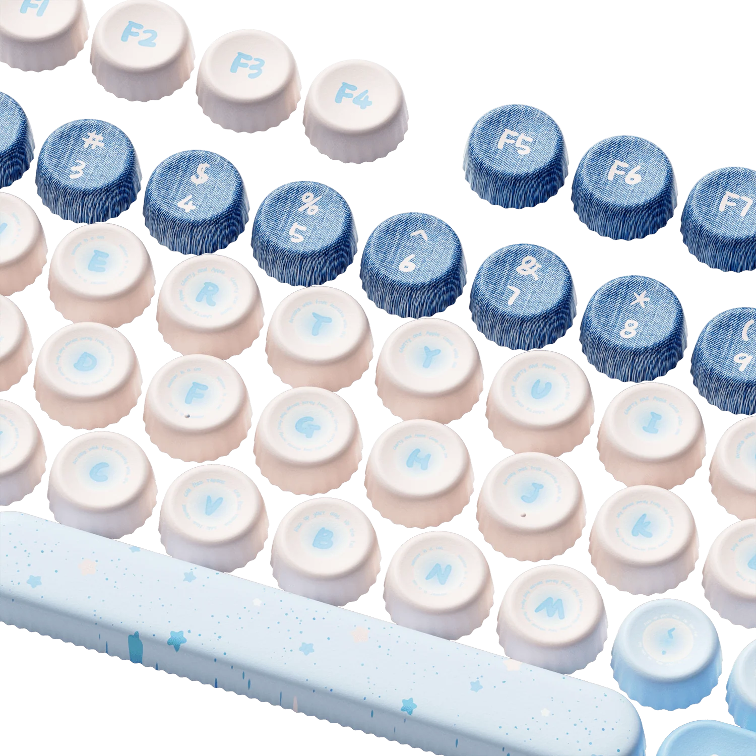 Apple Wave BottleCap Tastenkappen Set (131-Tasten) - Image 8