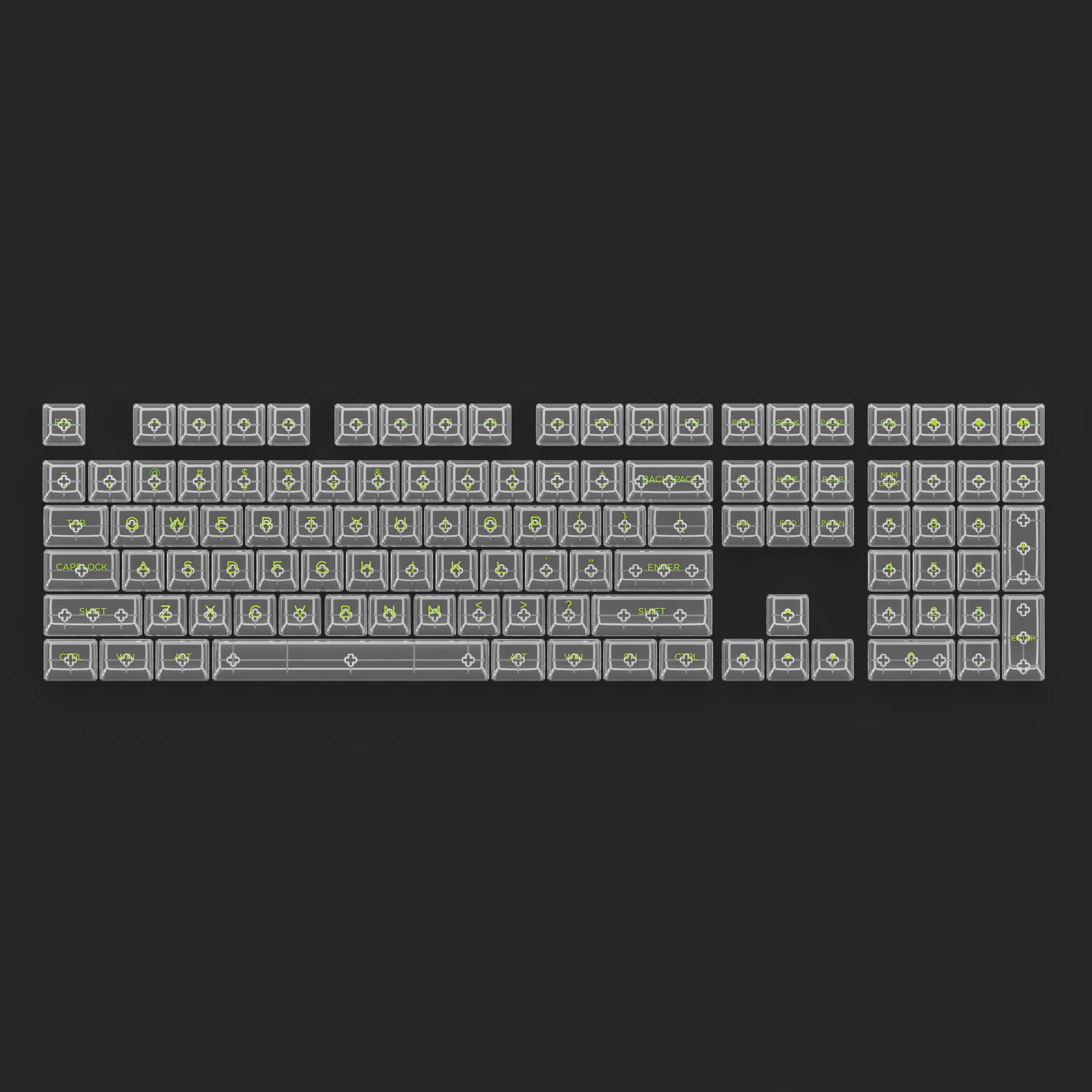 ASA Clear Tastenkappen Set (155 Tasten) - Image 14