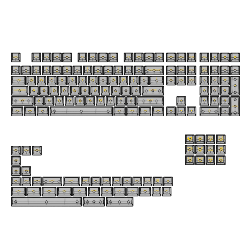 ASA Clear Tastenkappen Set (155 Tasten) - Image 18