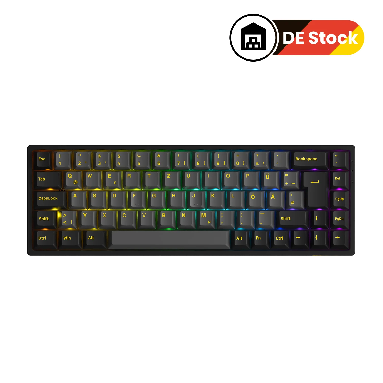 Black & Gold 3068B Plus ISO DE - Akko V3 Cream Yellow Pro - Image 10