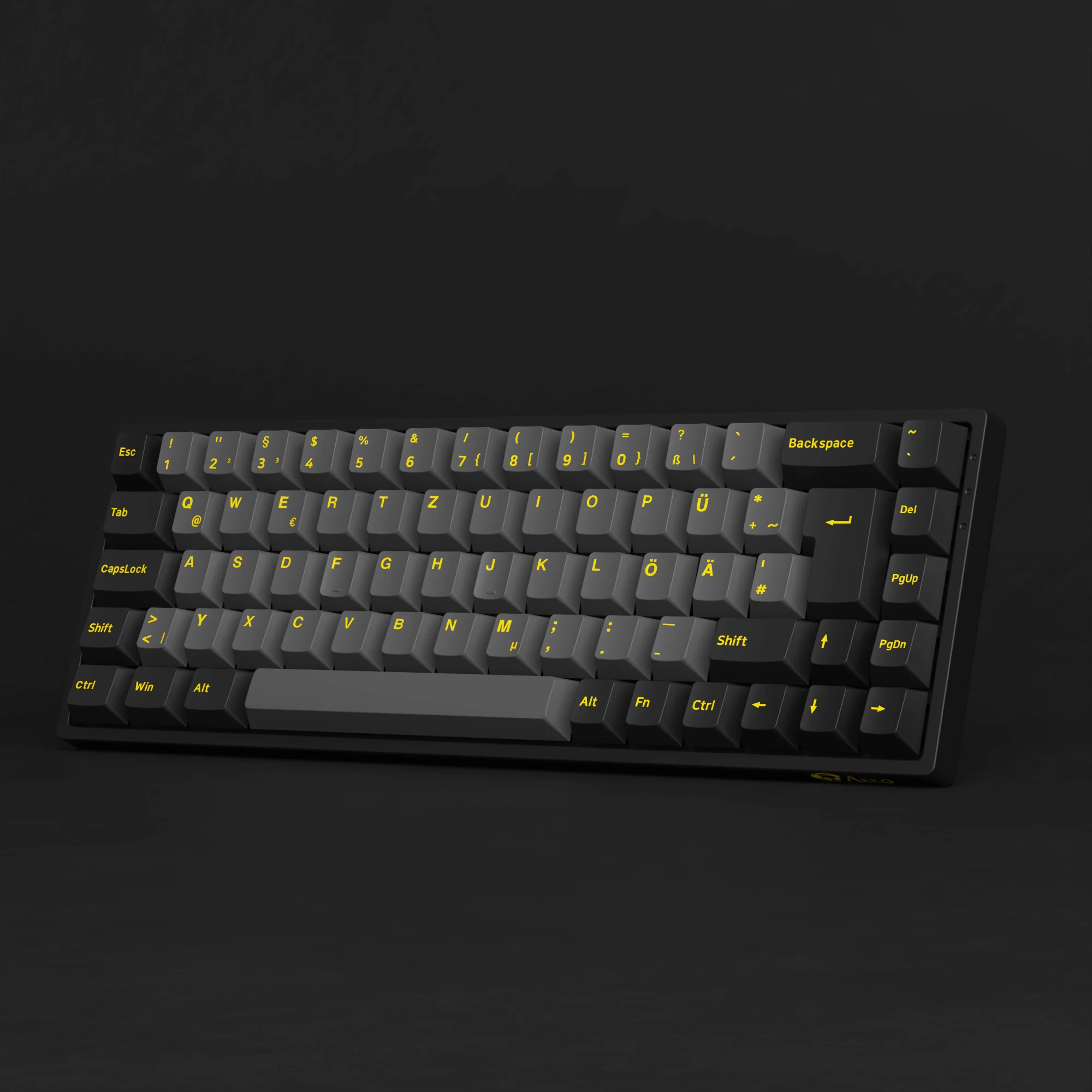 Black & Gold 3068B Plus ISO DE - Akko V3 Cream Blue Pro - Image 8