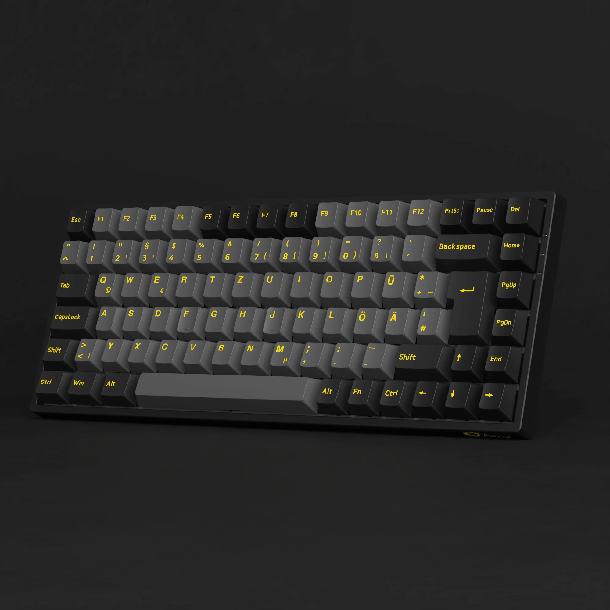 Black & Gold 3084B Plus ISO-DE - Akko V3 Cream Blue Pro - Image 7