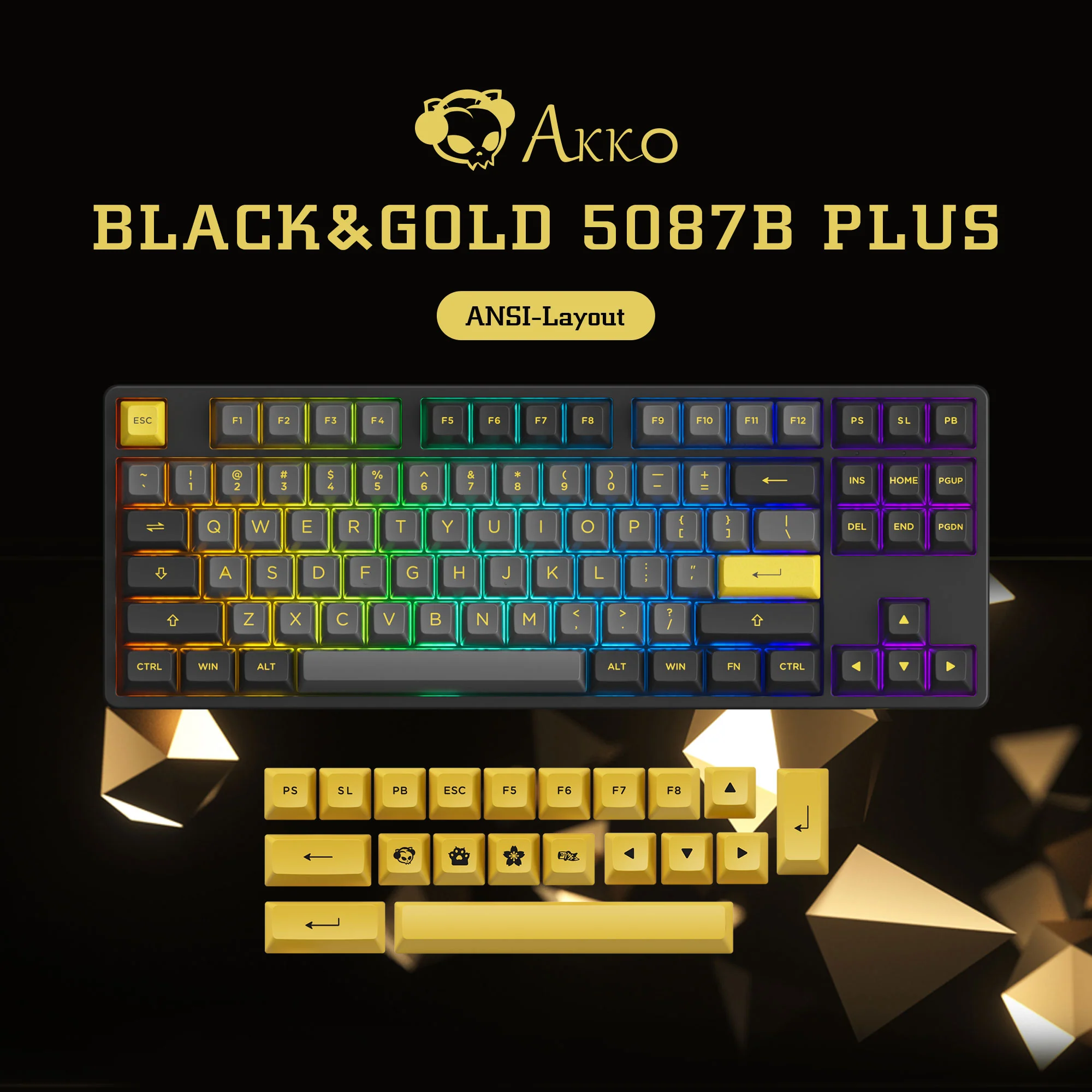 Black & Gold 5087B Plus - Image 2