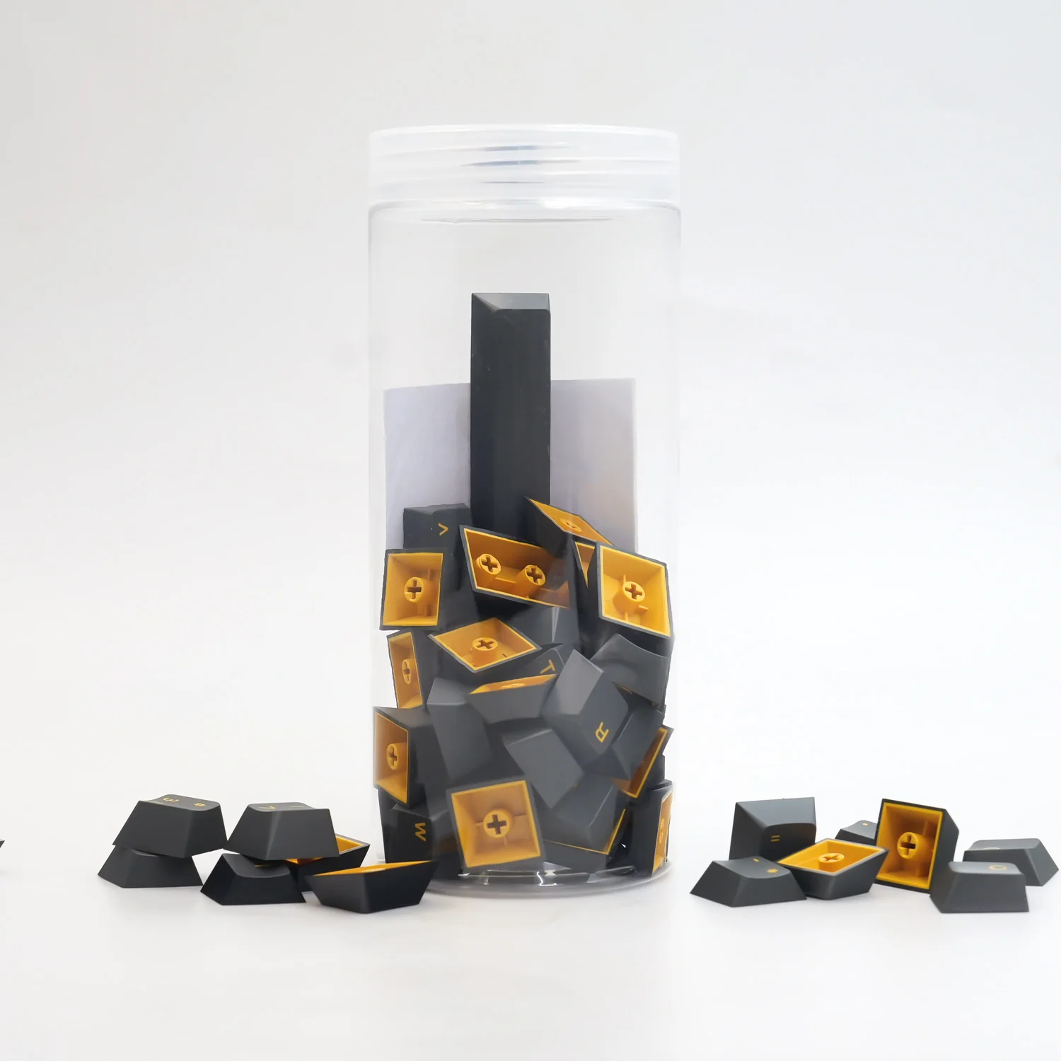 Black & Gold ISO Nordic Tastenkappen Set (76-Tasten) - Image 5