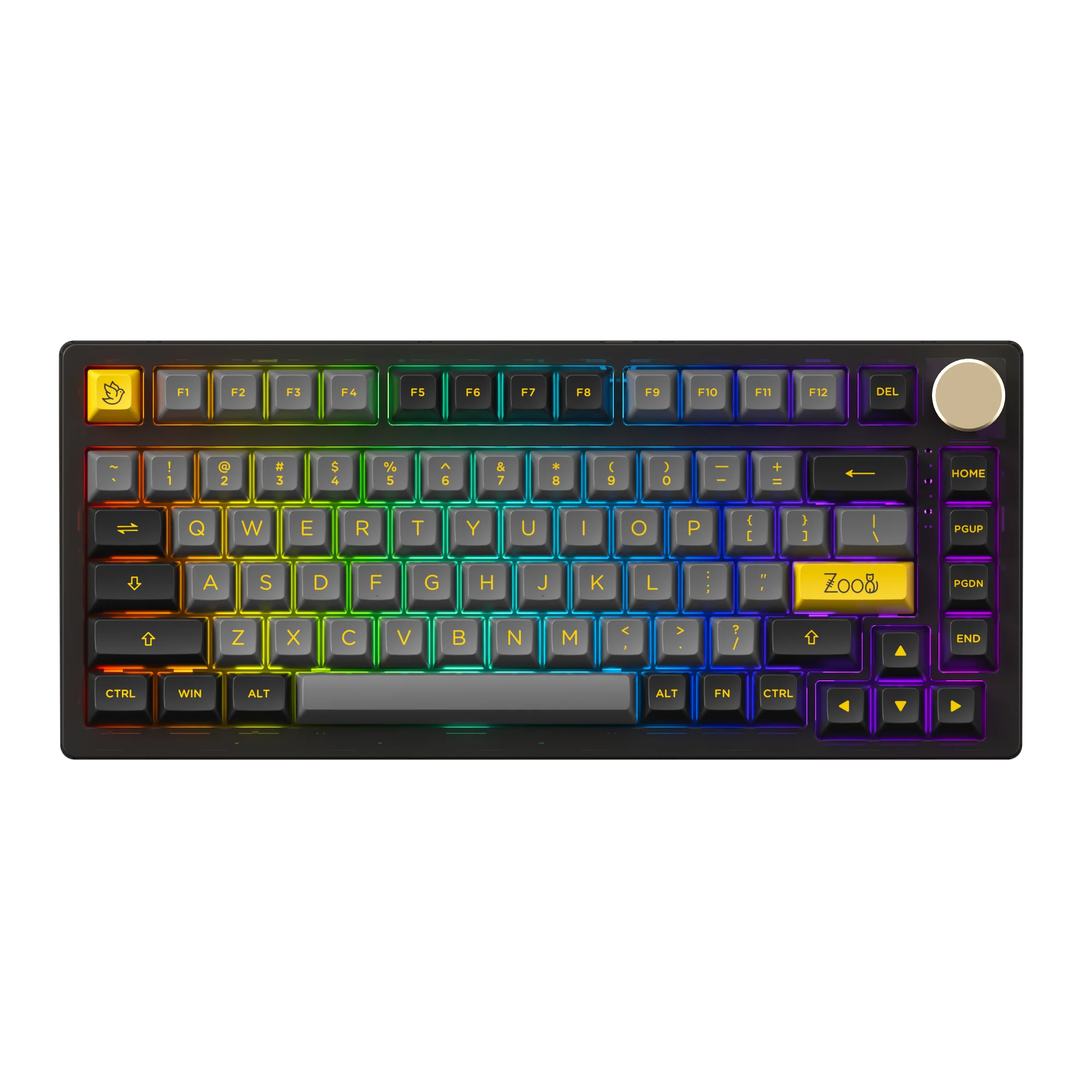 Black & Gold PC75B Plus v2