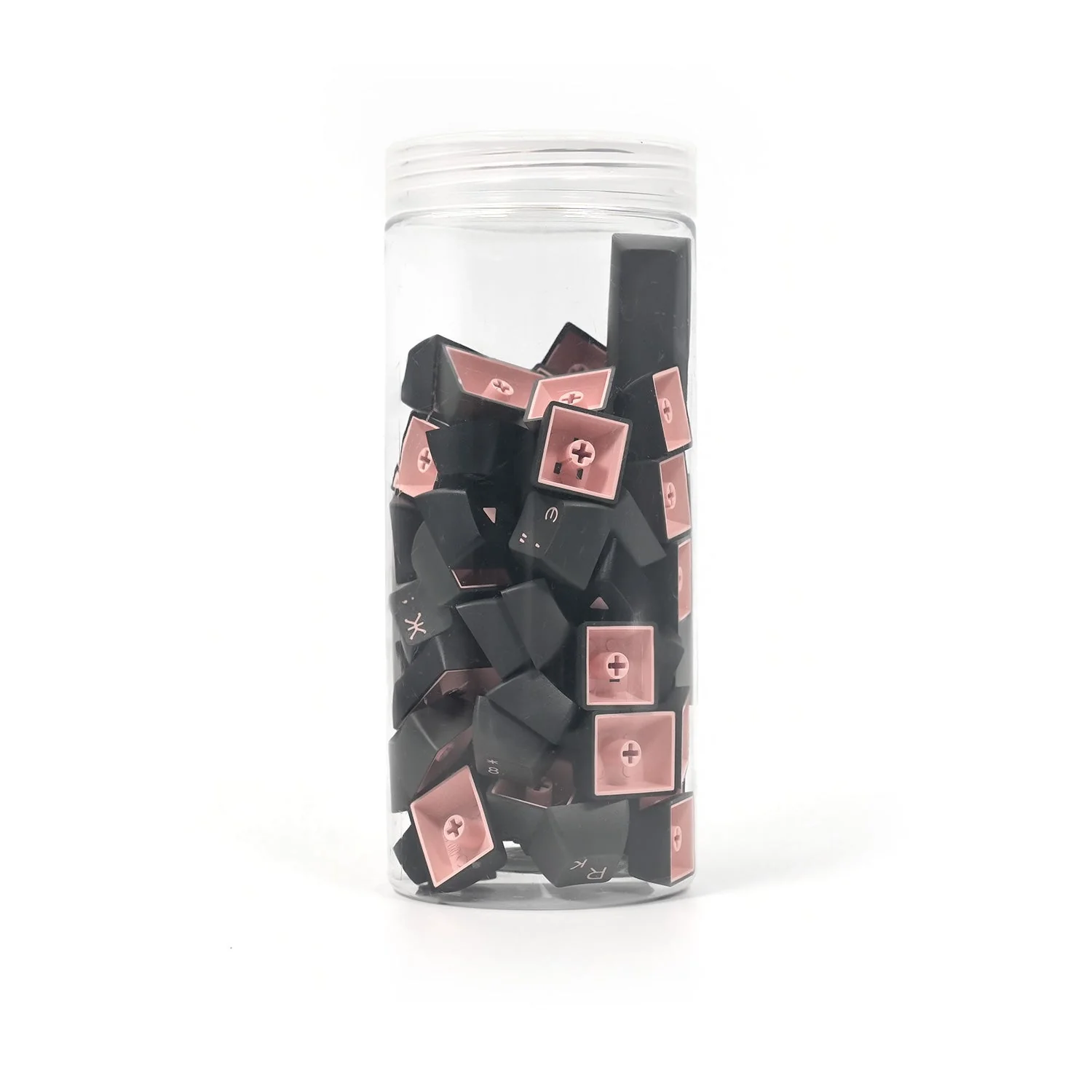 Black & Pink Cyrillic Tastenkappen Set (68-Tasten) - Image 4