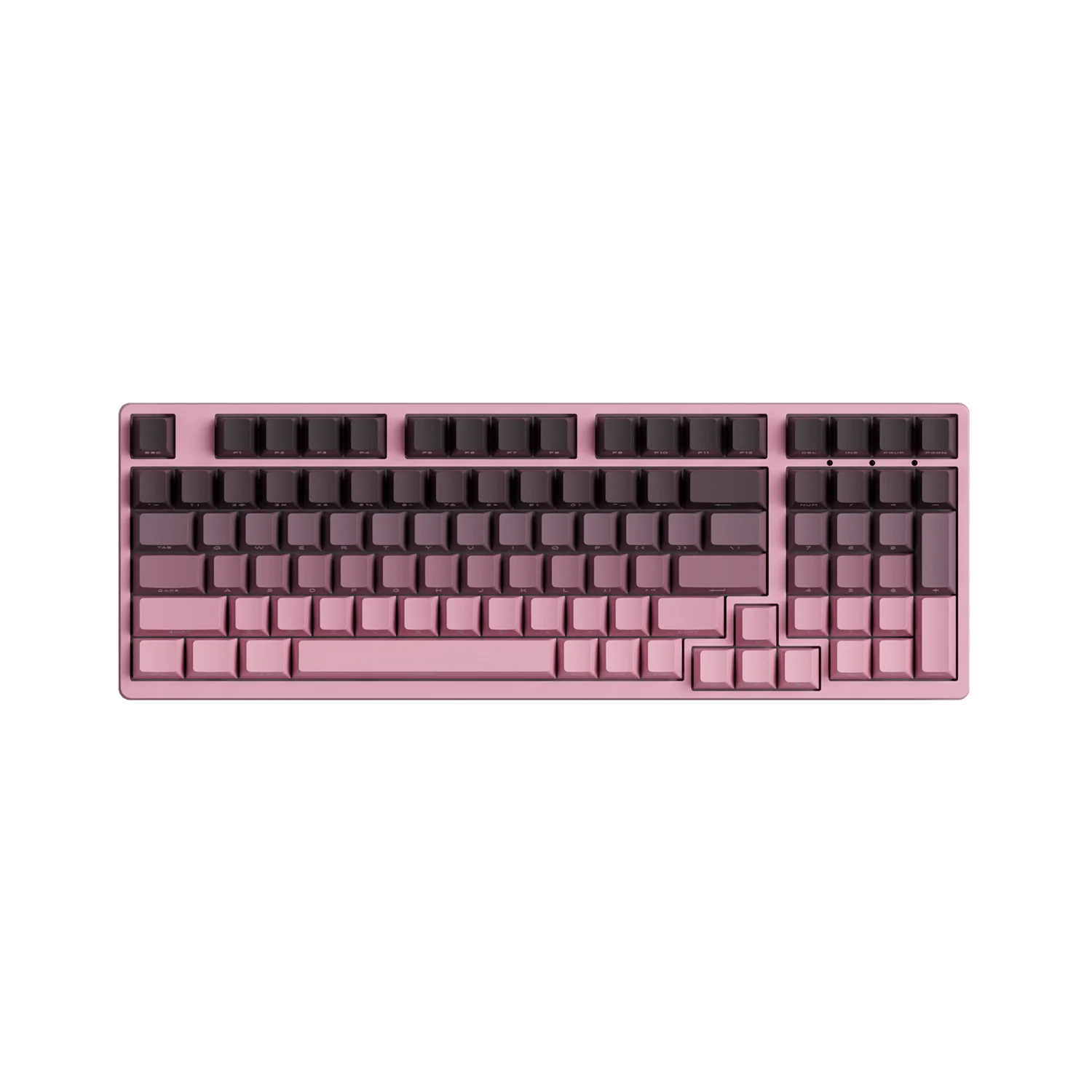 Black & Pink Gradient Tastenkappen Set (135-Tasten) - Image 7