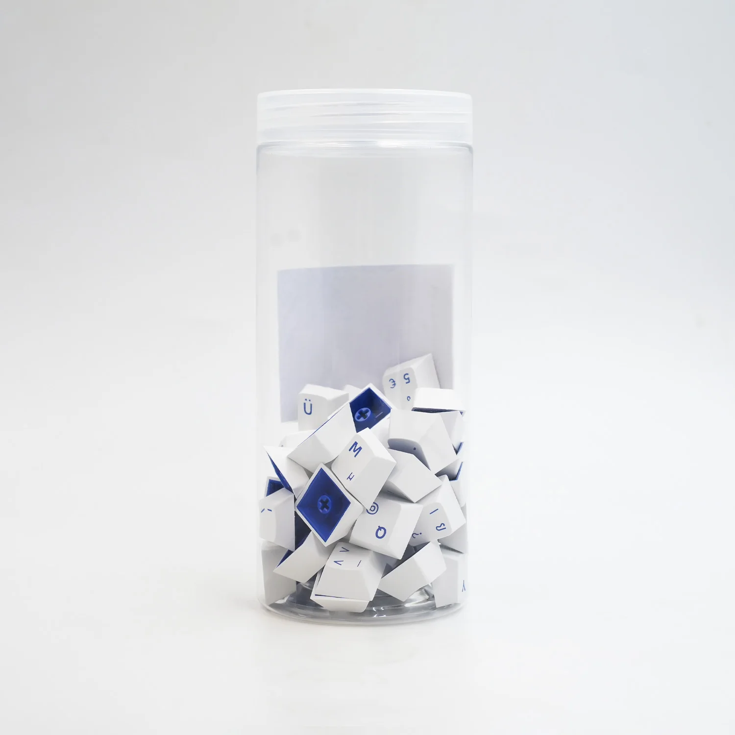 Blue on White ISO Spare Tastenkappen (49-Tasten) - Image 8