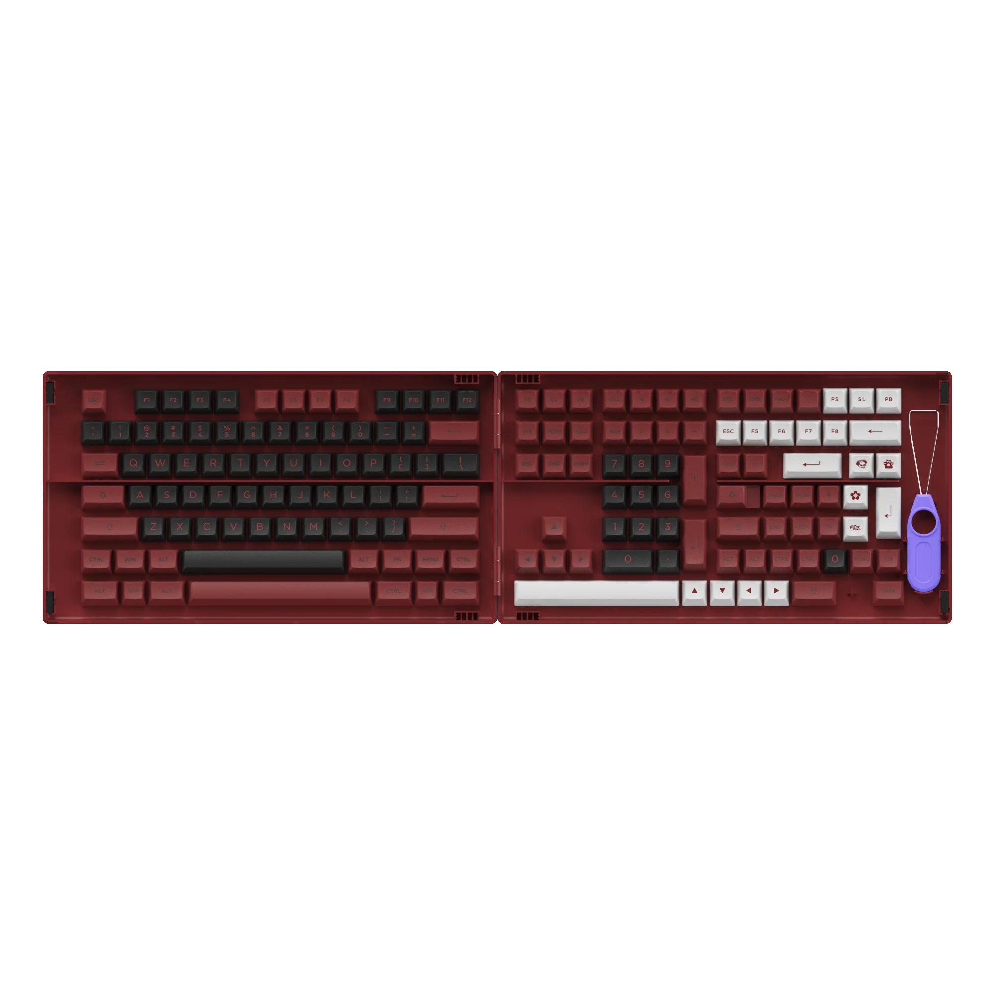Bred Tastenkappen Set (158 Tasten)