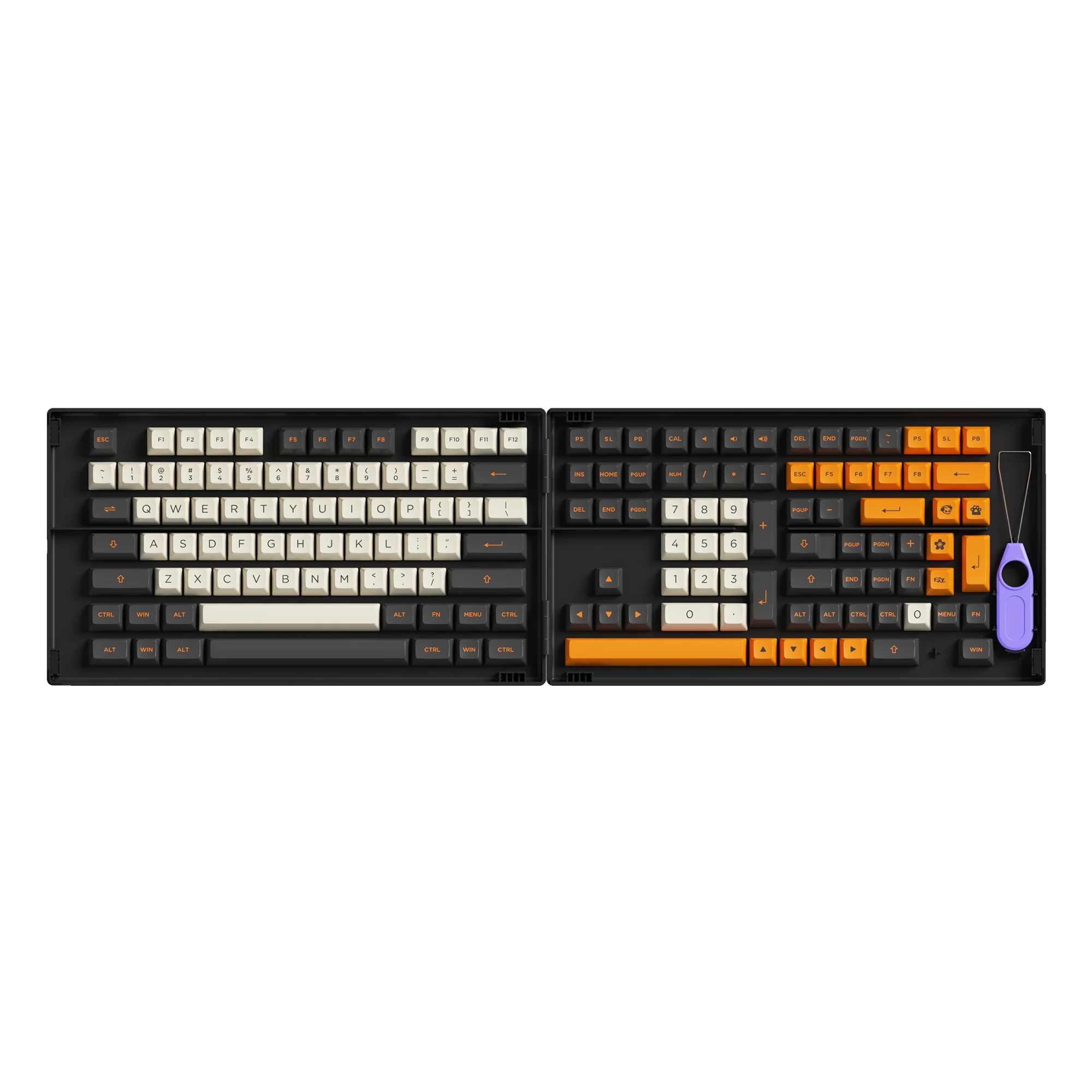 Carbon Retro Tastenkappen Set - Image 8