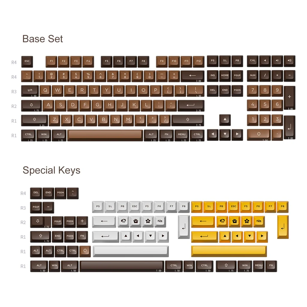 Chocolate Tastenkappen Set (178 Tasten) - Image 4