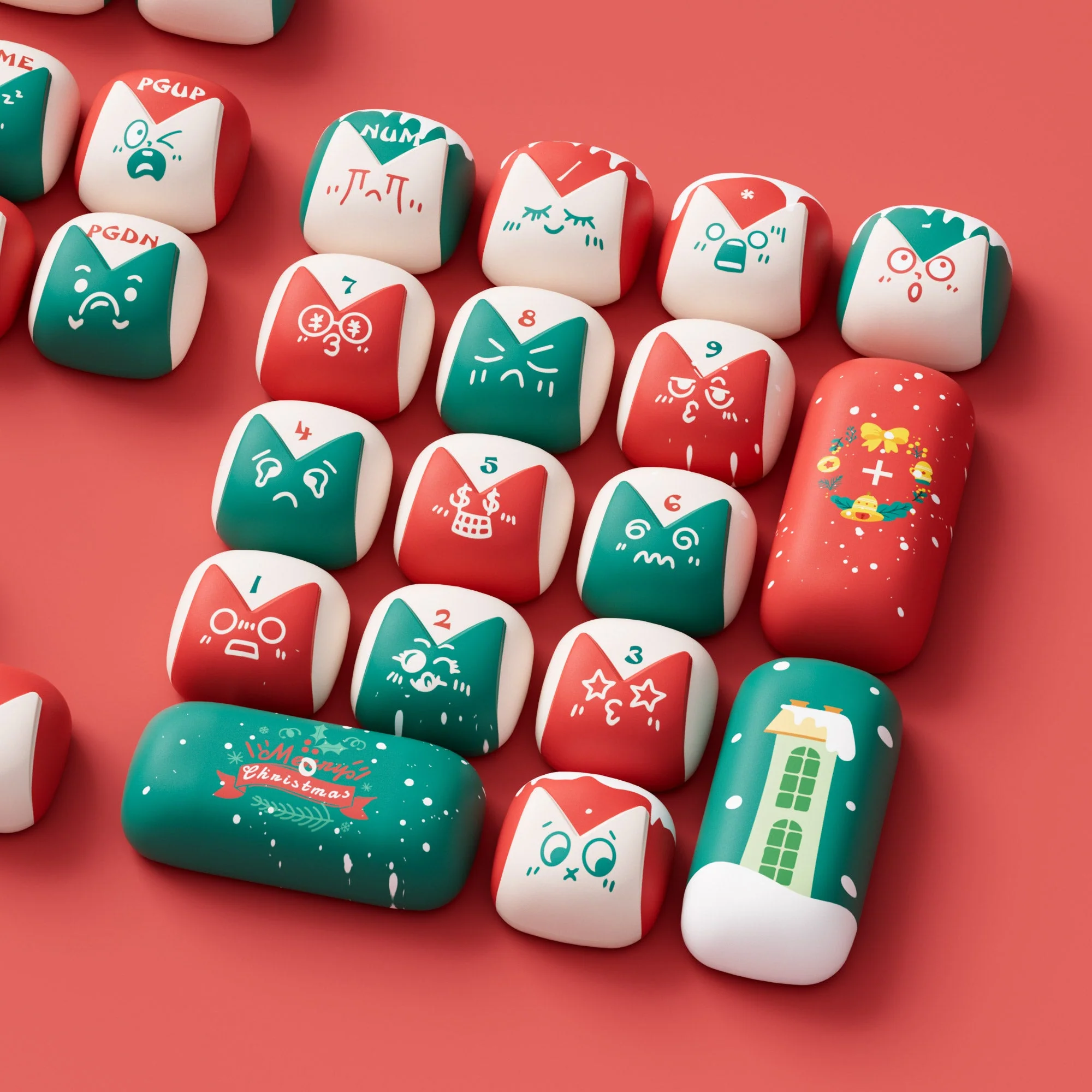 Christmas Fantasy Tastenkappen Set (137-Tasten) - Image 10