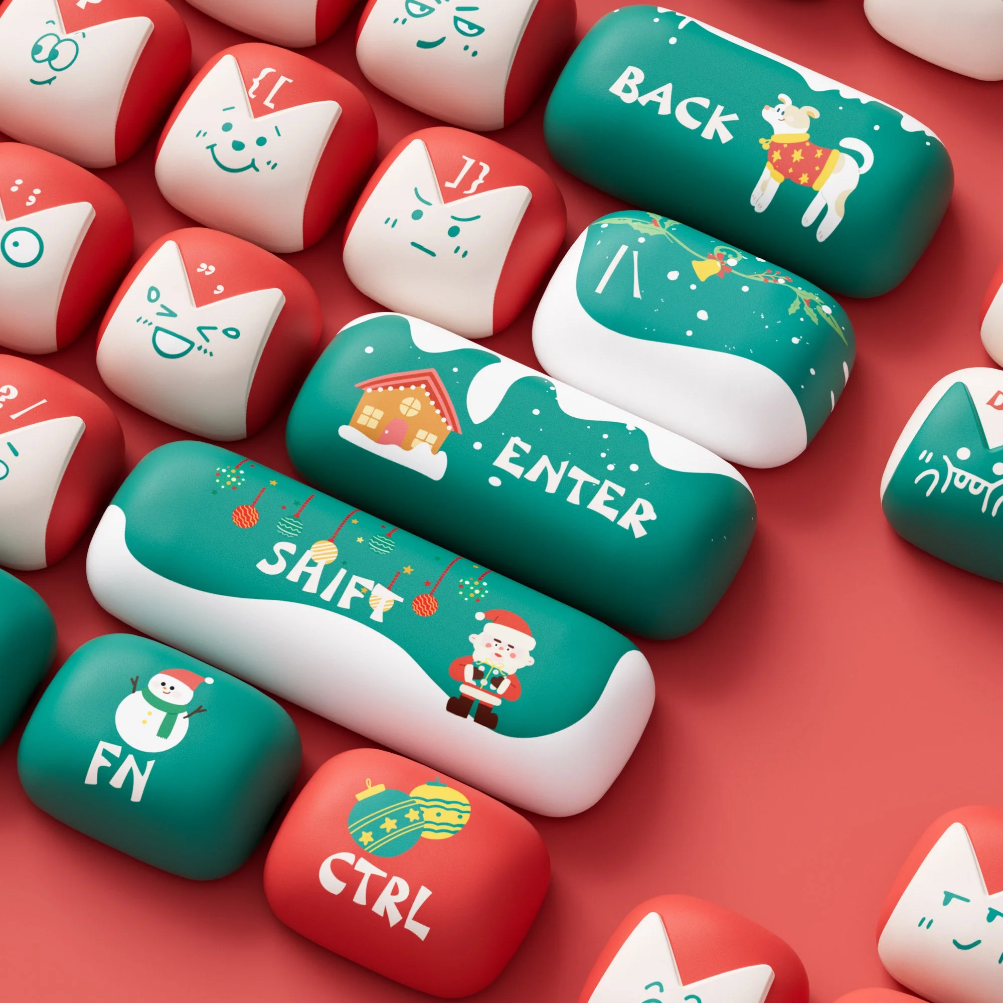 Christmas Fantasy Tastenkappen Set (137-Tasten) - Image 9