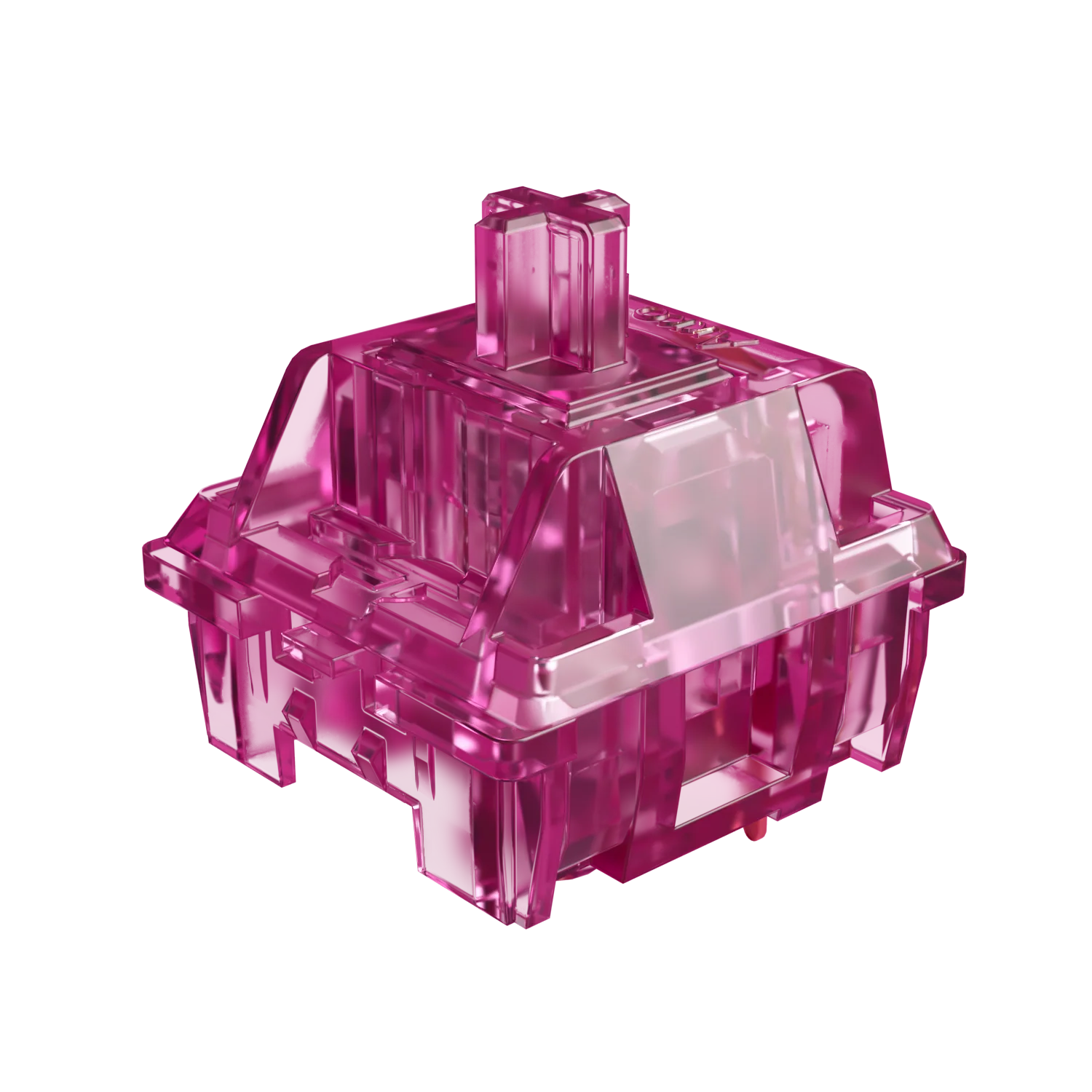 CS Crystal Wine Red Switch (45pcs)