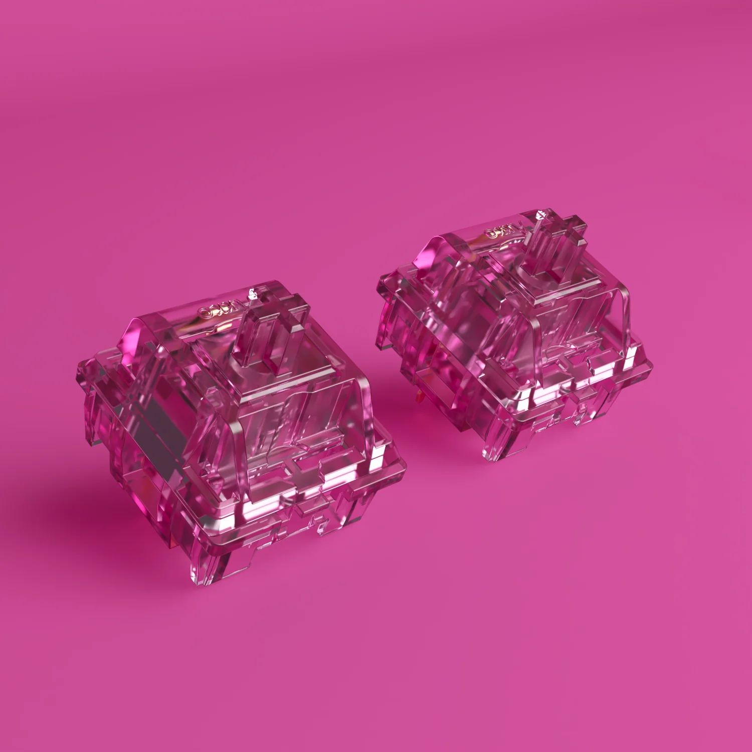 CS Crystal Wine Red Switch (45pcs) - Image 4