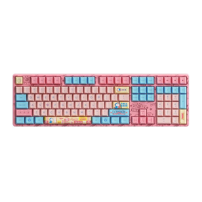 Doraemon Macaron Tastenkappen Set (136 Tasten) - Image 2