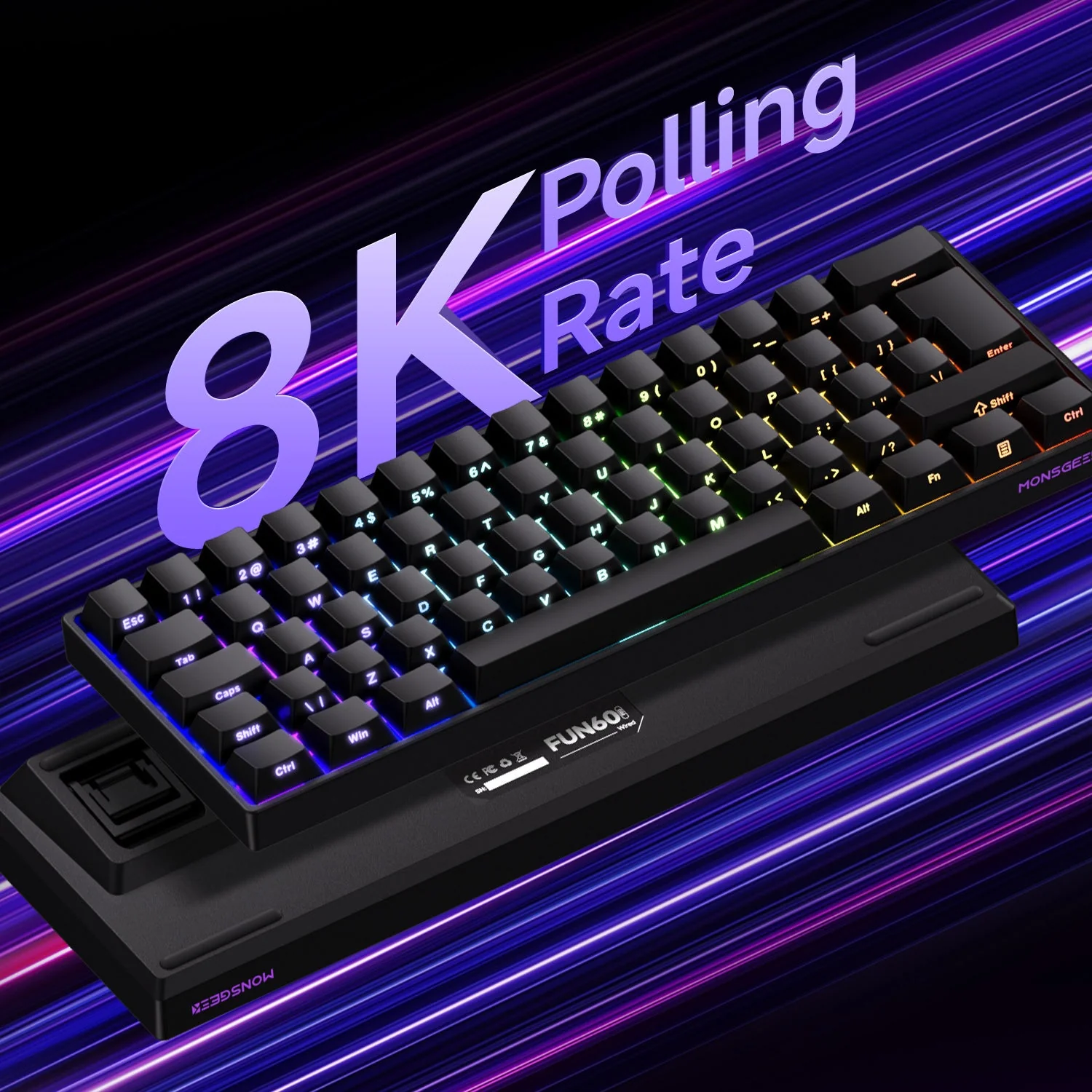 FUN60 Pro ISO HE Magnetic Keyboard - Image 3