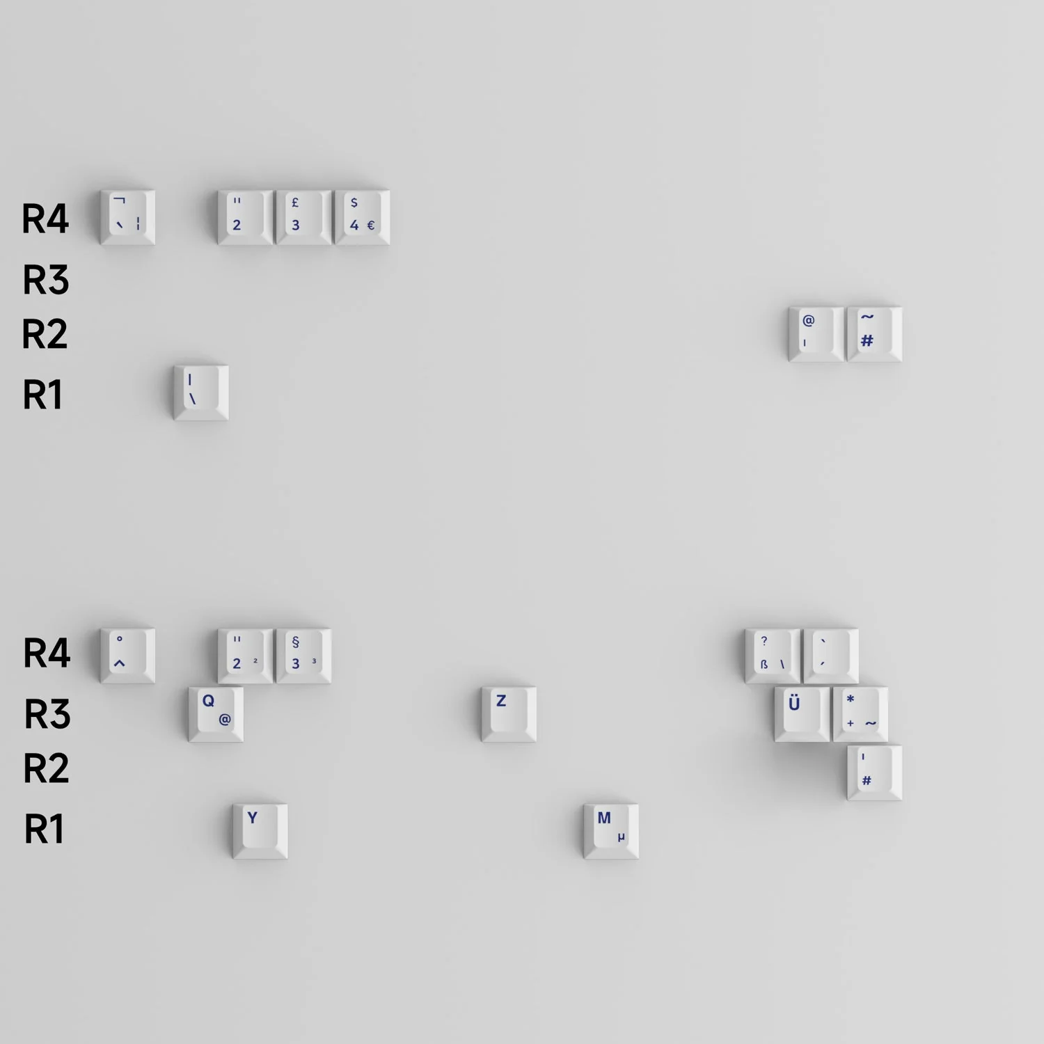 ISO-DE Extra Tastenkappen Set (21 Tasten) - Image 4