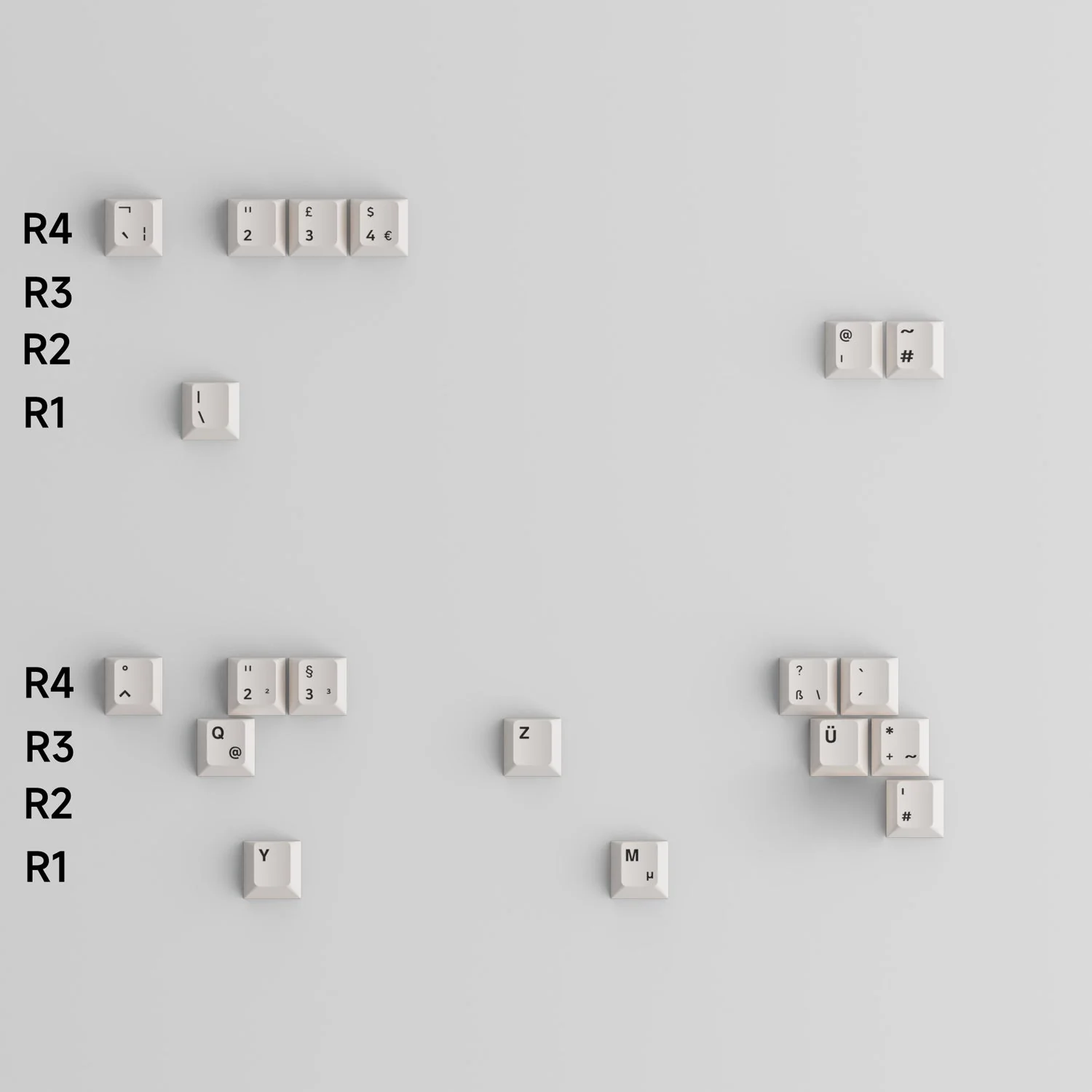 ISO-DE Extra Tastenkappen Set (21 Tasten) - Image 6