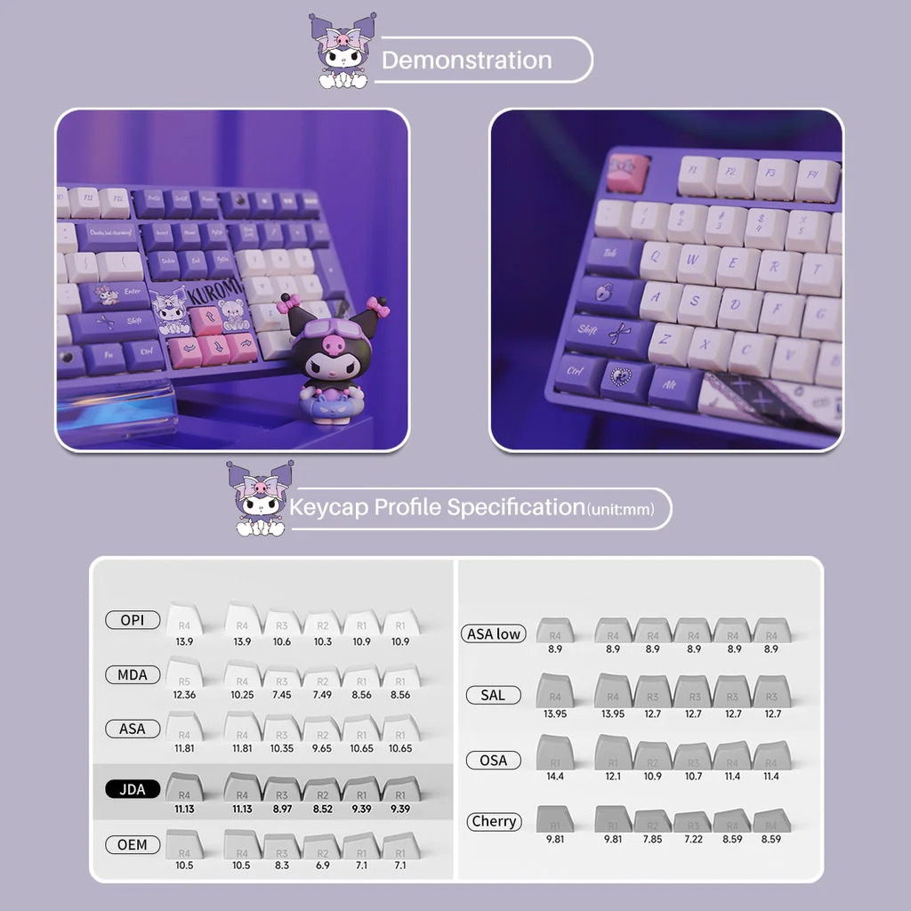 Kuromi Tastenkappen Set - Image 8
