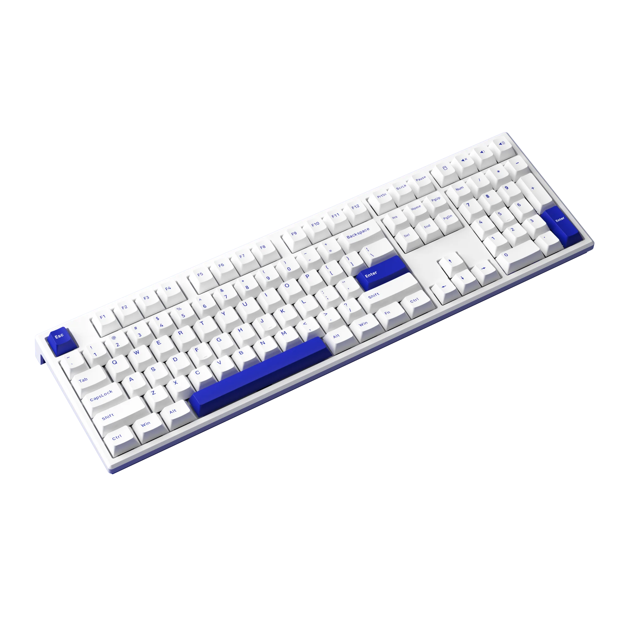 MG108B Blue on White - Image 4