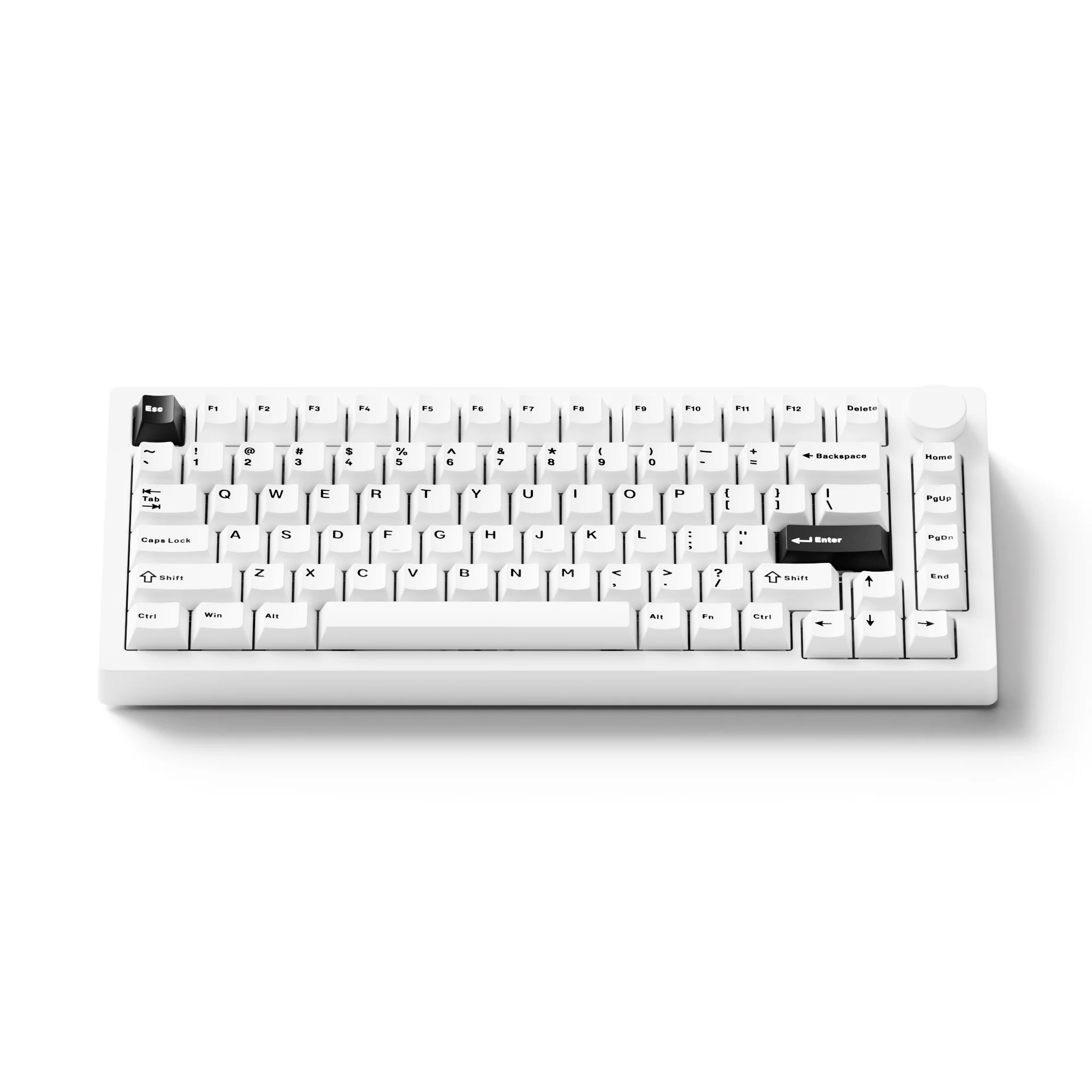 MonsGeek M1 V5 - Black on White- Black & Silver - Image 28
