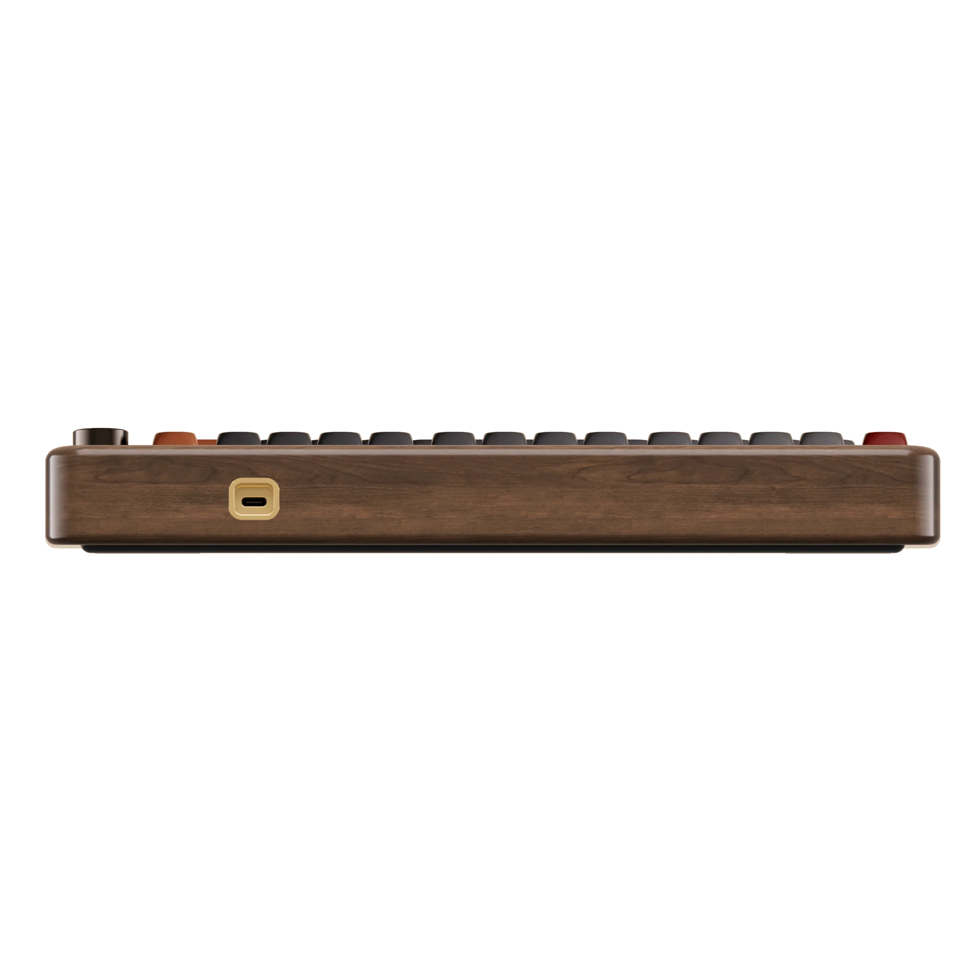 MU02 Autumn Wooden Keyboard - Image 9