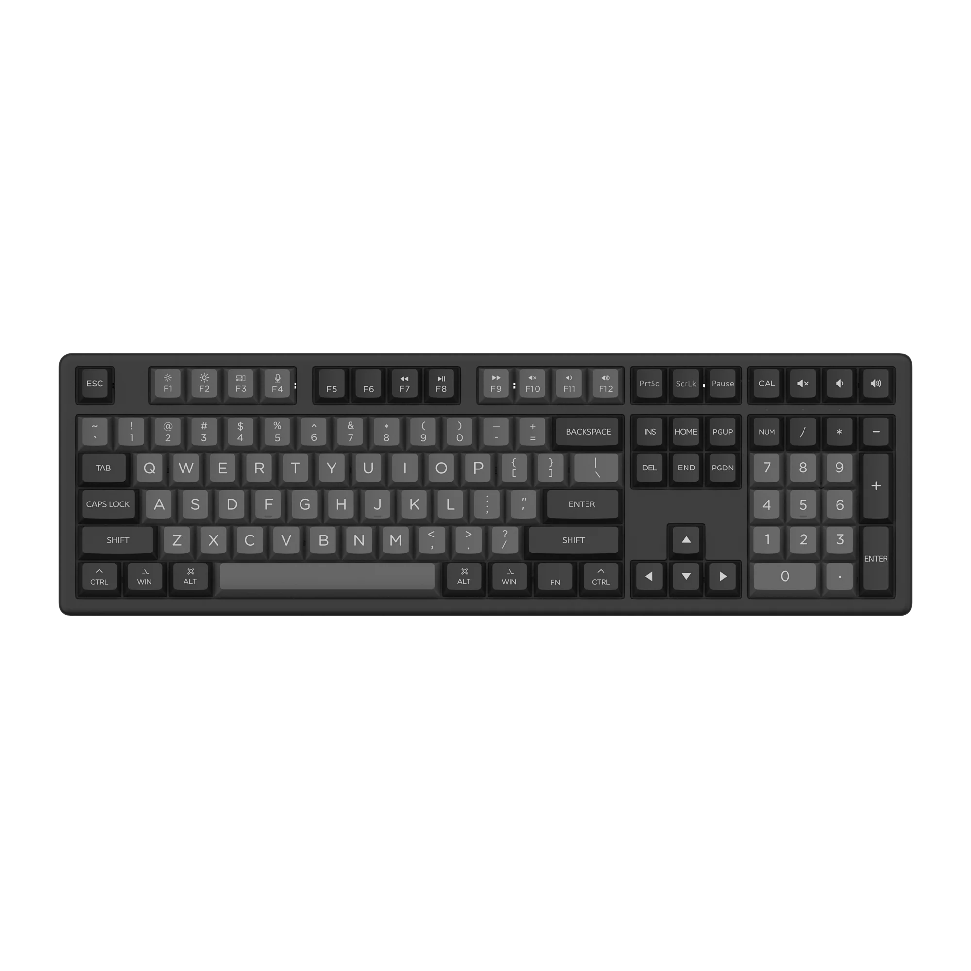 MonsGeek MX108 Black & Silver - Image 14