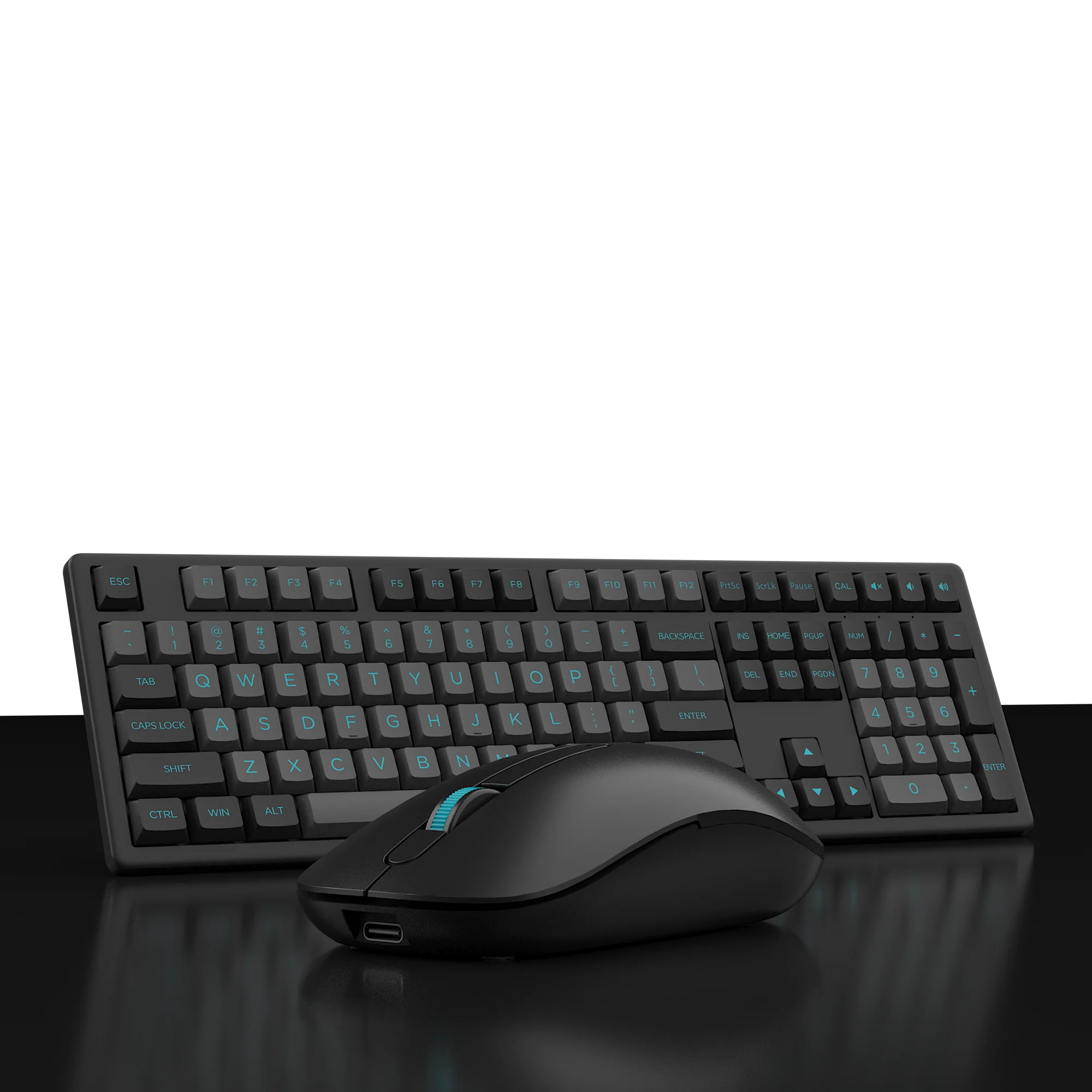 MonsGeek MX108 Black & Silver - Image 2