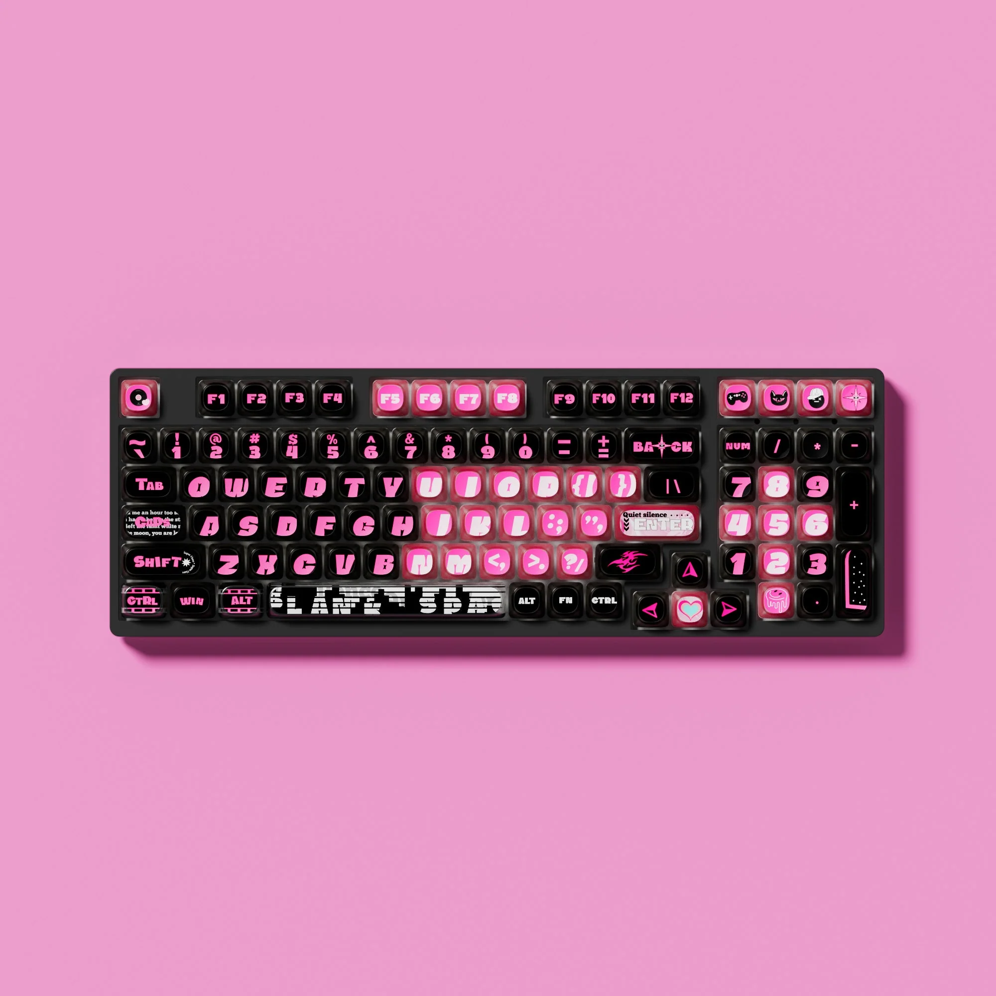 Pink Phantom Tastenkappen Set (139 Tasten) - Image 11
