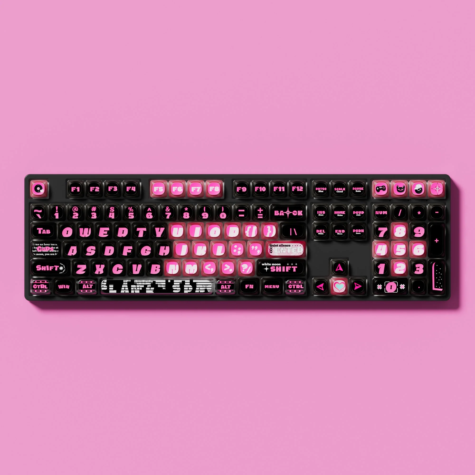 Pink Phantom Tastenkappen Set (139 Tasten) - Image 12