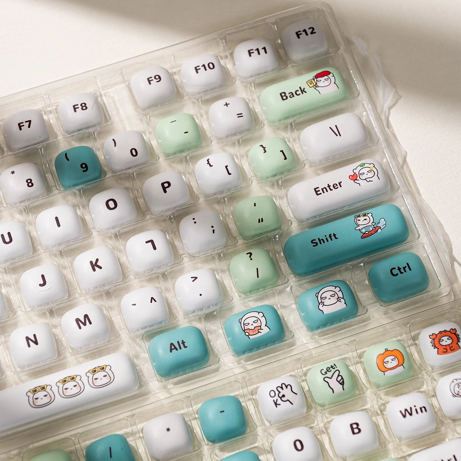 POCO Bear Tastenkappen Set (129-Tasten) - Image 6