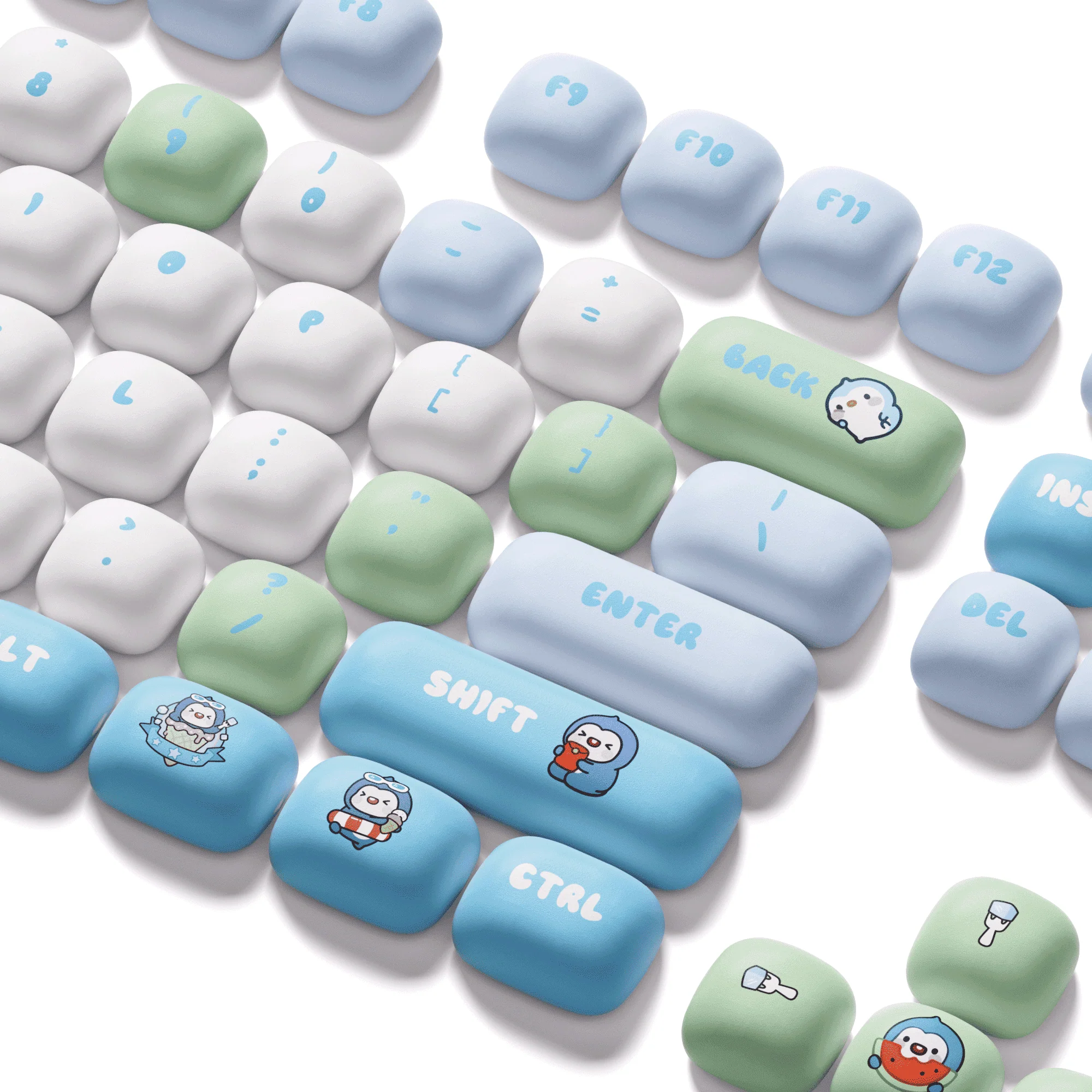 POCO Penguin Tastenkappen Set (136-Tasten) - Image 9