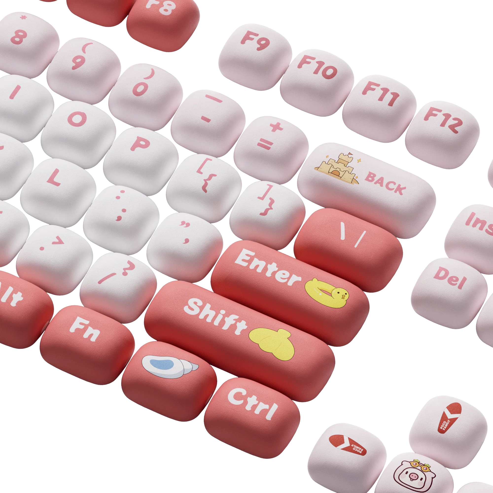 POCO Pig Tastenkappen Set (138-Tasten) - Image 9