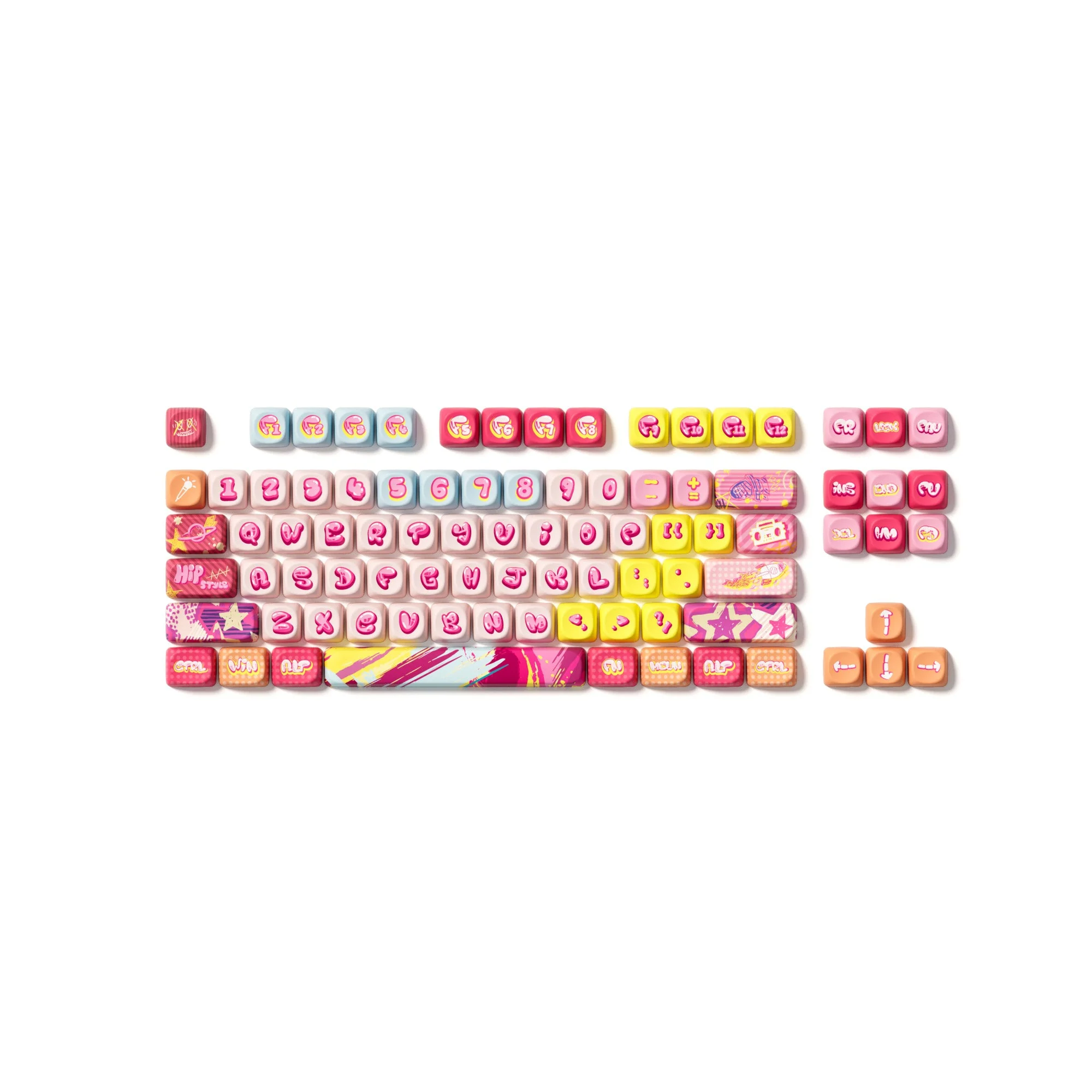 Rainbow Candy Tastenkappen Set (140 Tasten) - Image 10