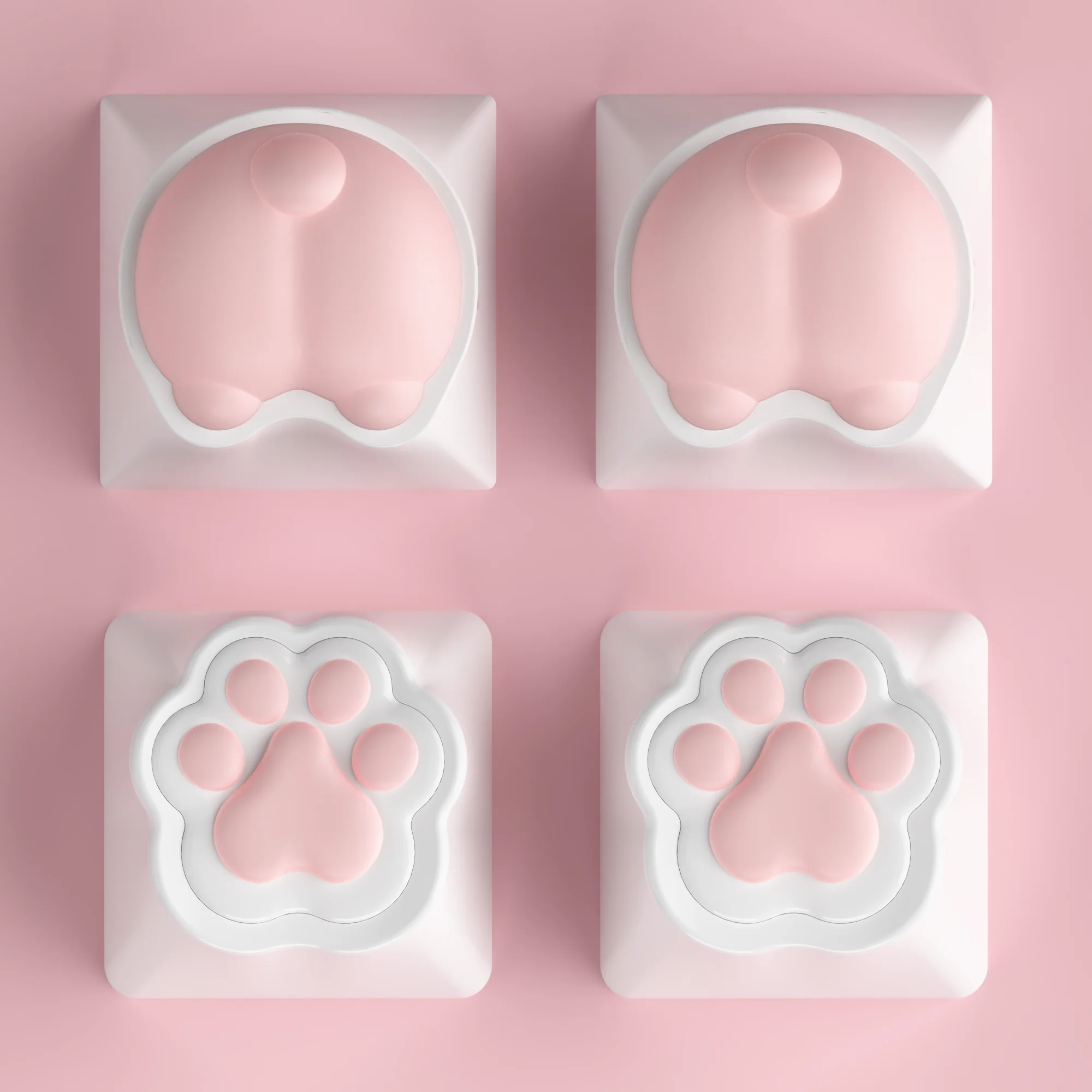 Rock Paper Scissors and Praise Artisan Keycaps - Image 11