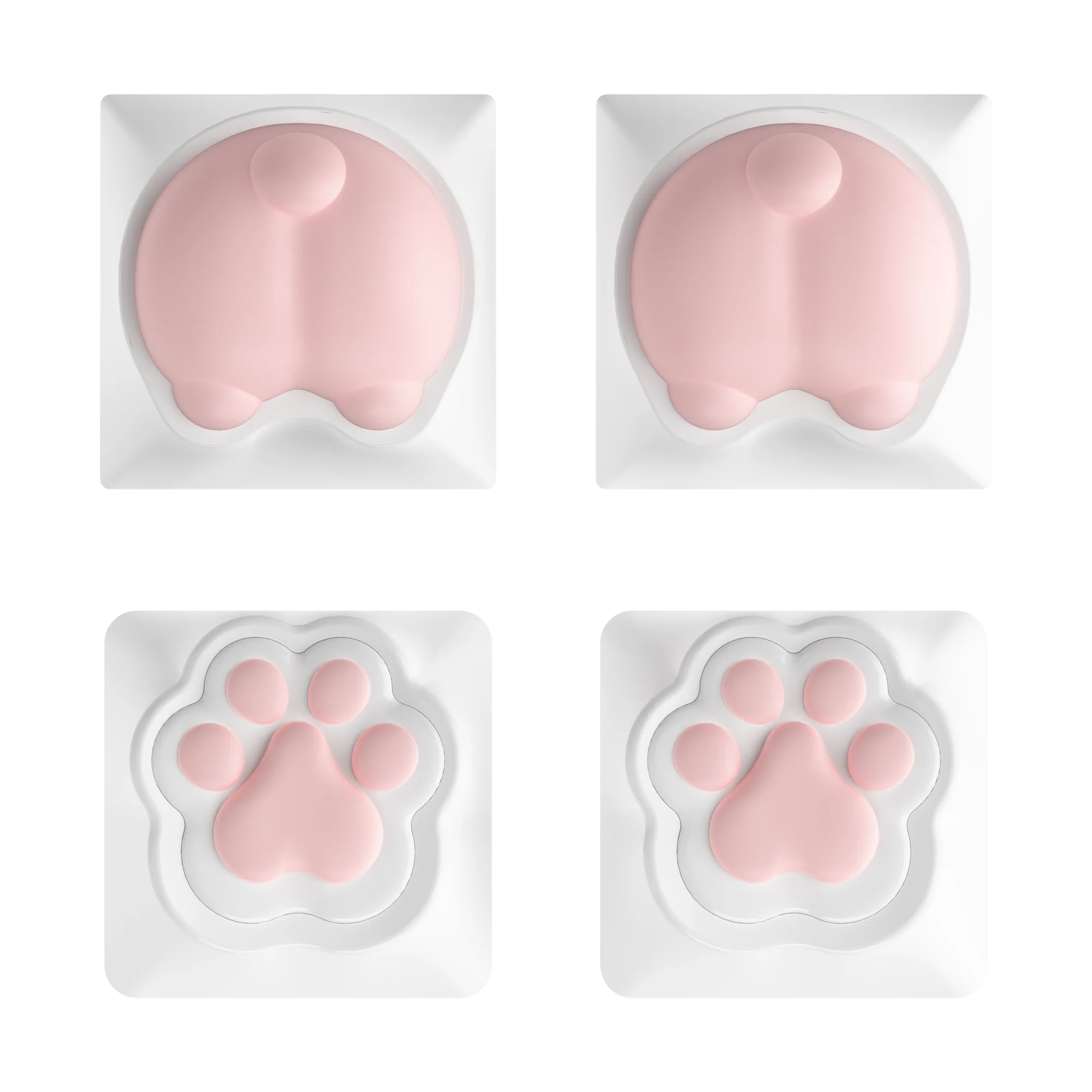 Rock Paper Scissors and Praise Artisan Keycaps - Image 4
