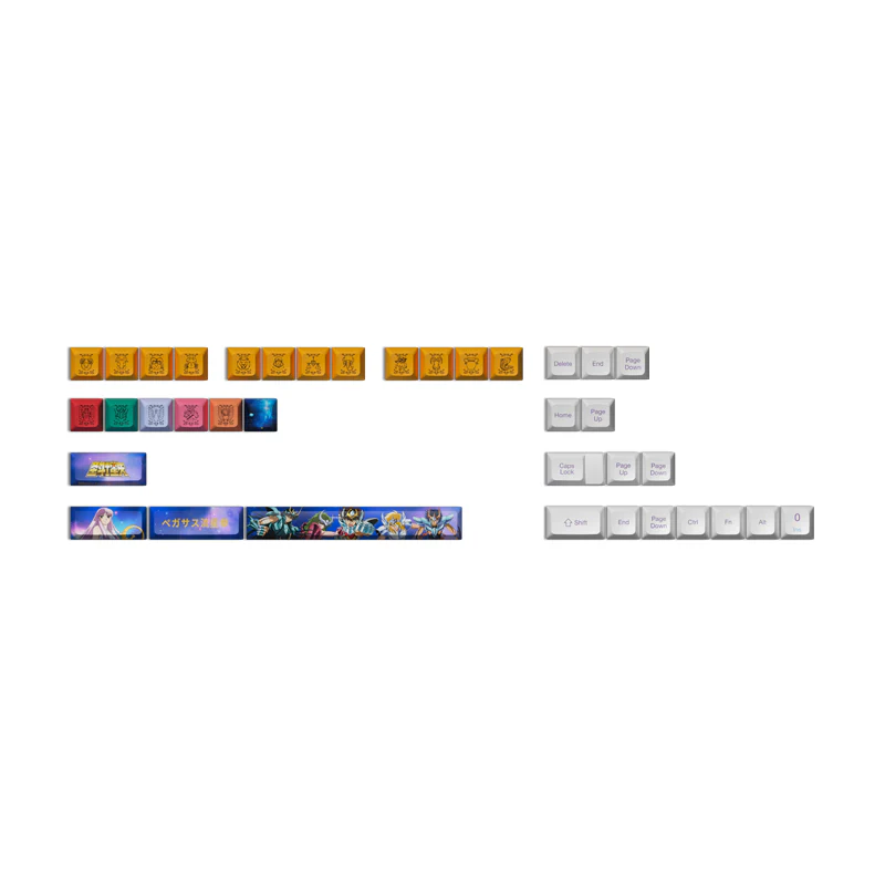 Saint Seiya Tastenkappen Set (145 Tasten) - Image 6